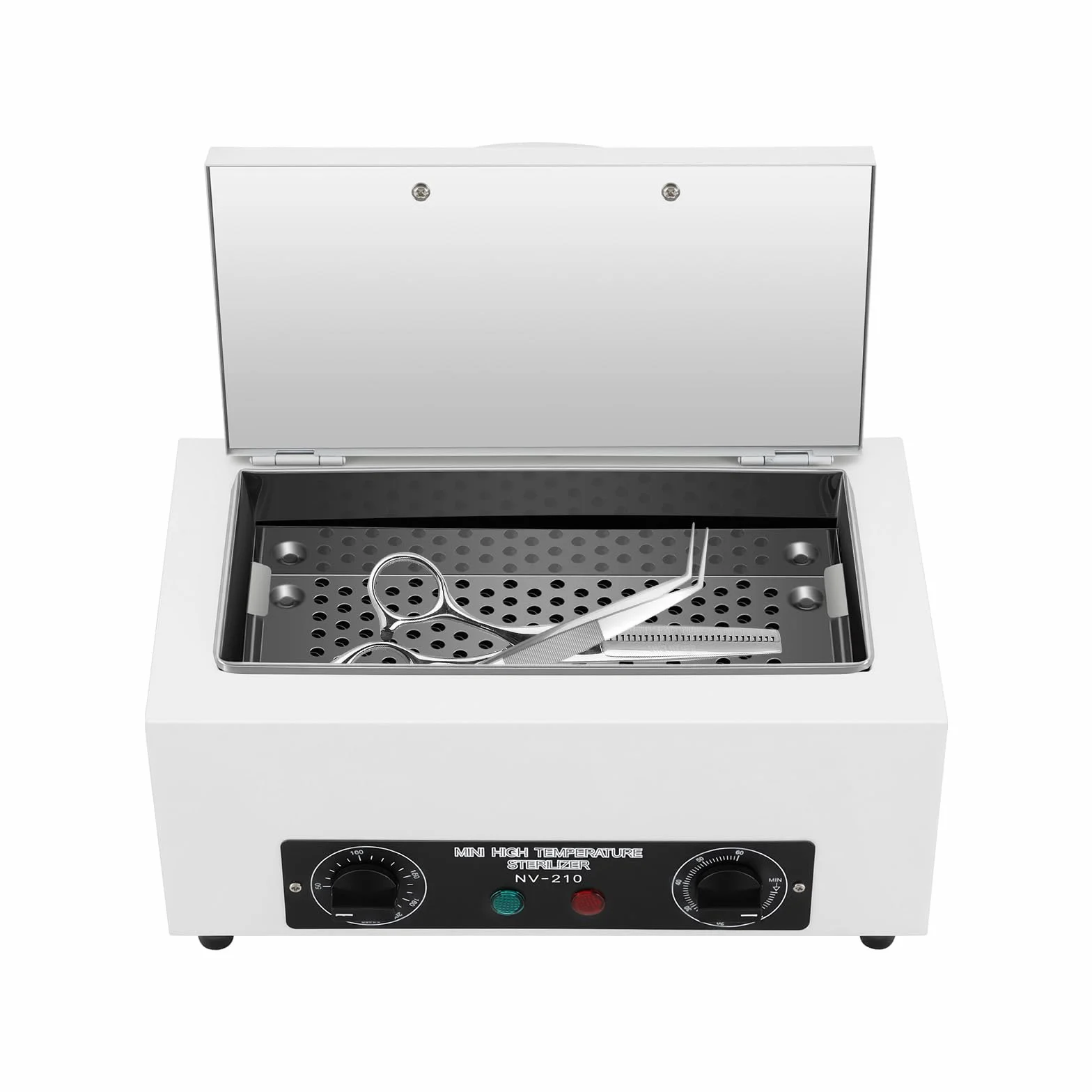 MINRS Stérilisateur à air chaud - 300 W - 220 °C - Avec minuterie - Pour salon de beauté, salon de manucure, salon de coiffure