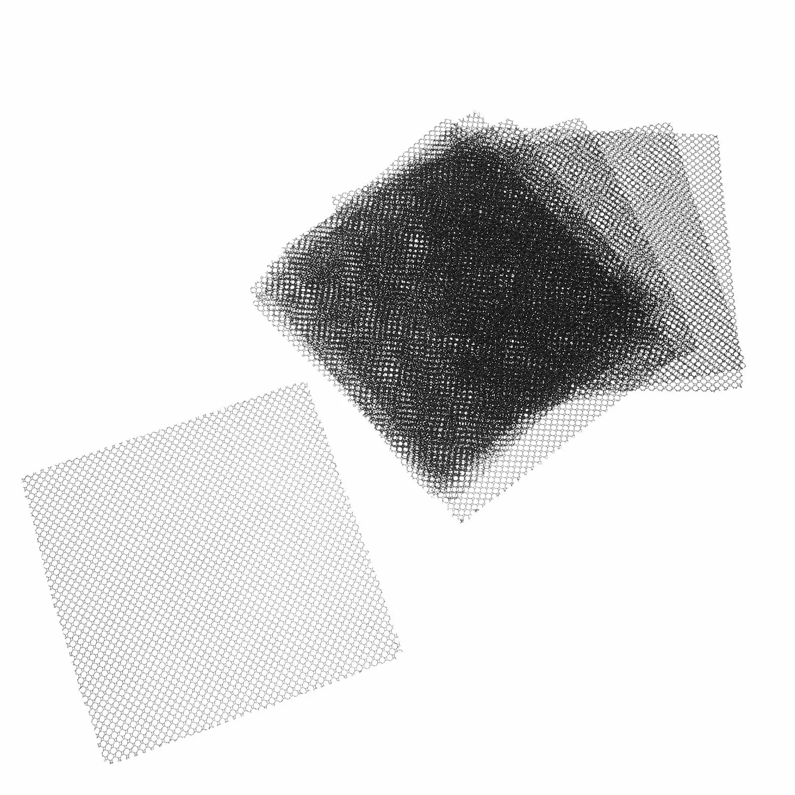 Maillage de Masque Réaliste en Tissu Maille Blanche Respirante Réutilisable 10pcs pour Costumes Furry