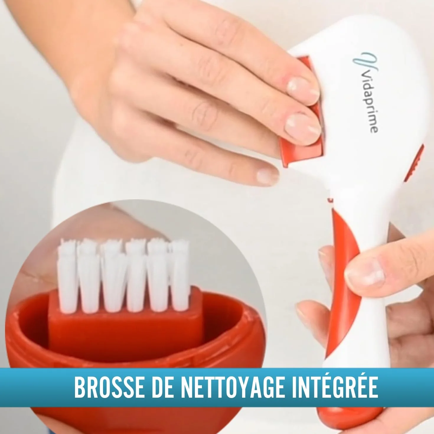 Vidaprime PEIGNE ELECTRIQUE - Peigne Anti Lentes - Efficace - BrosseContre les Poux - Soin Cheveux Optimal