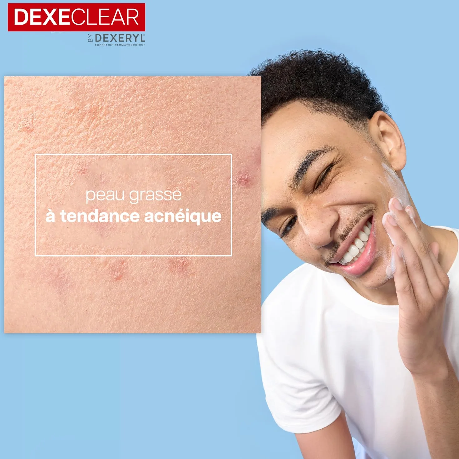 DEXERYL DEXECLEAR Gel moussant anti-imperfections 400 ml Acide salicylique Sans savon Sans parfum