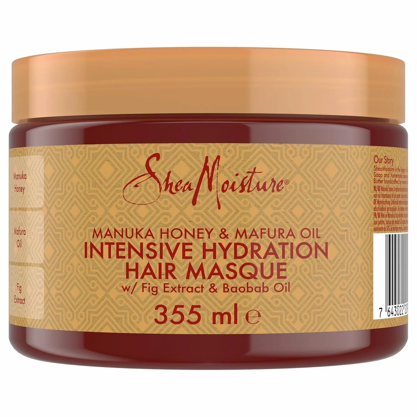 SHEA MOISTURE Masque d'Hydratation Intensive pour Cheveux Secs