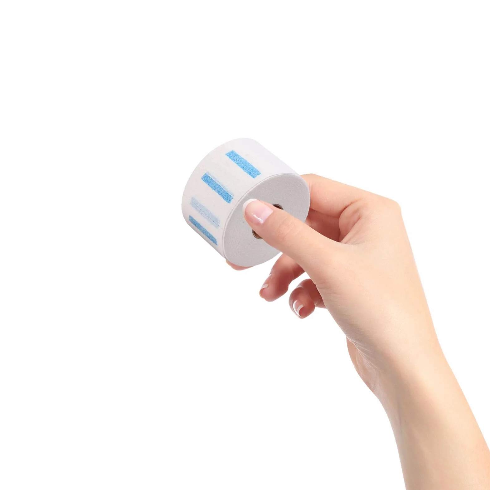 Bandes de Cou en Papier Jetable Blanc 5 Pièces, Tour de Cou Extensible pour Coloration et Permanente, Protection Étanche pour Salon de Coiffure