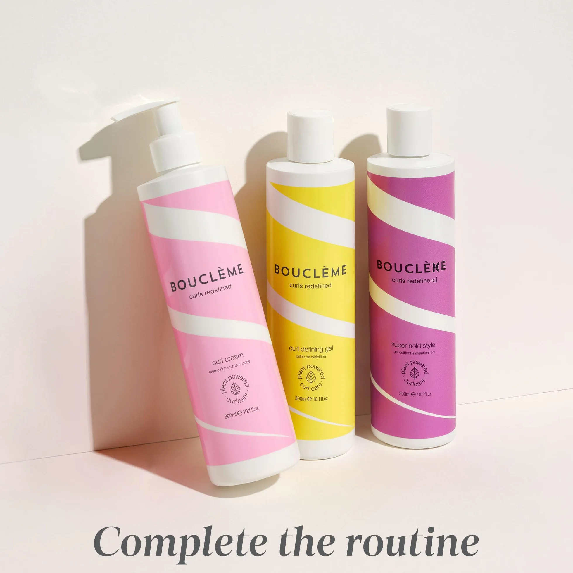 Bouclème - Super Hold Styler - Gel coiffant améliorant les boucles - 99 % d'ingrédients d'origine naturelle et végétalien - 300 ml