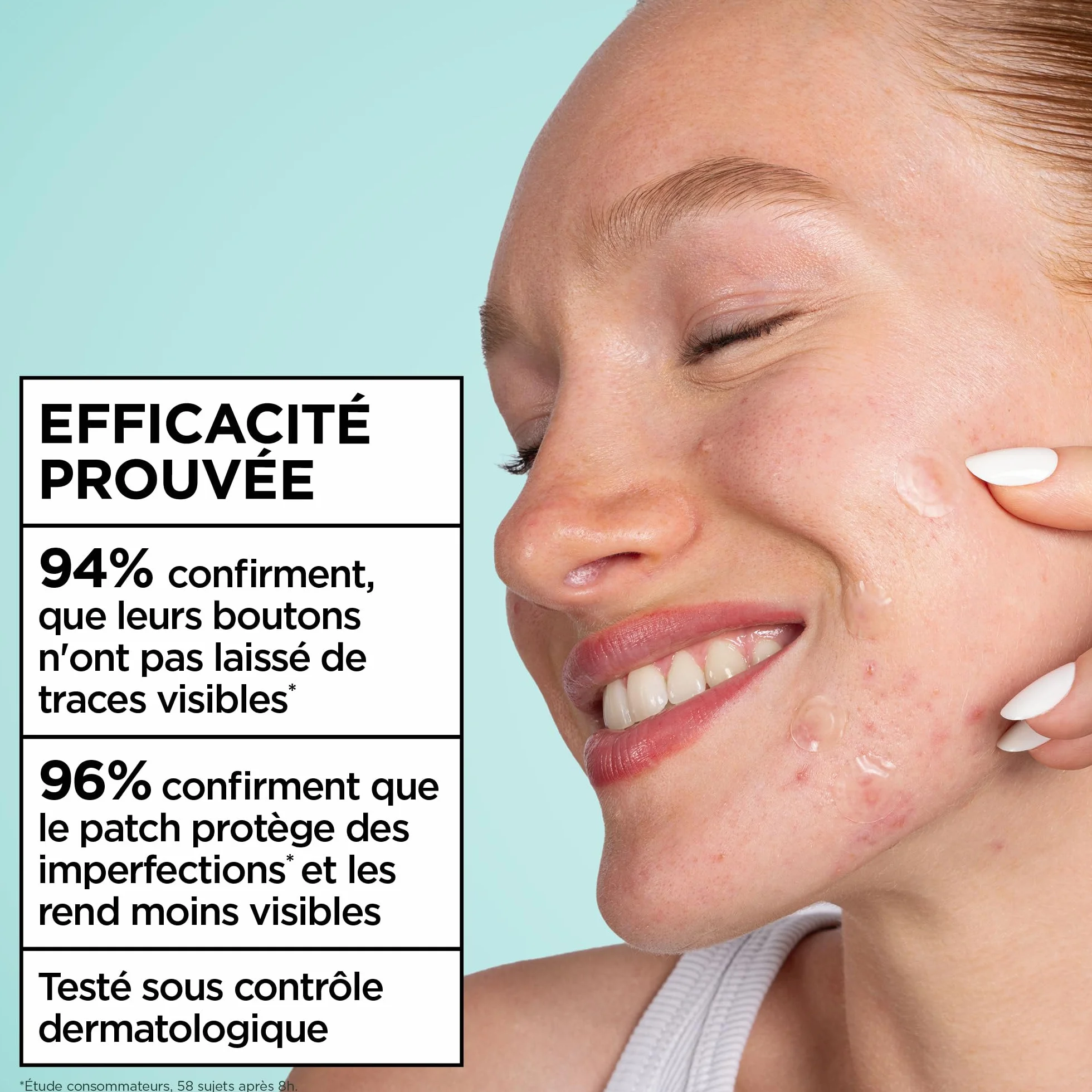 GARNIER PureActive Ultra Pimple Patch Anti-Imperfections 22 Patchs 2 Tailles