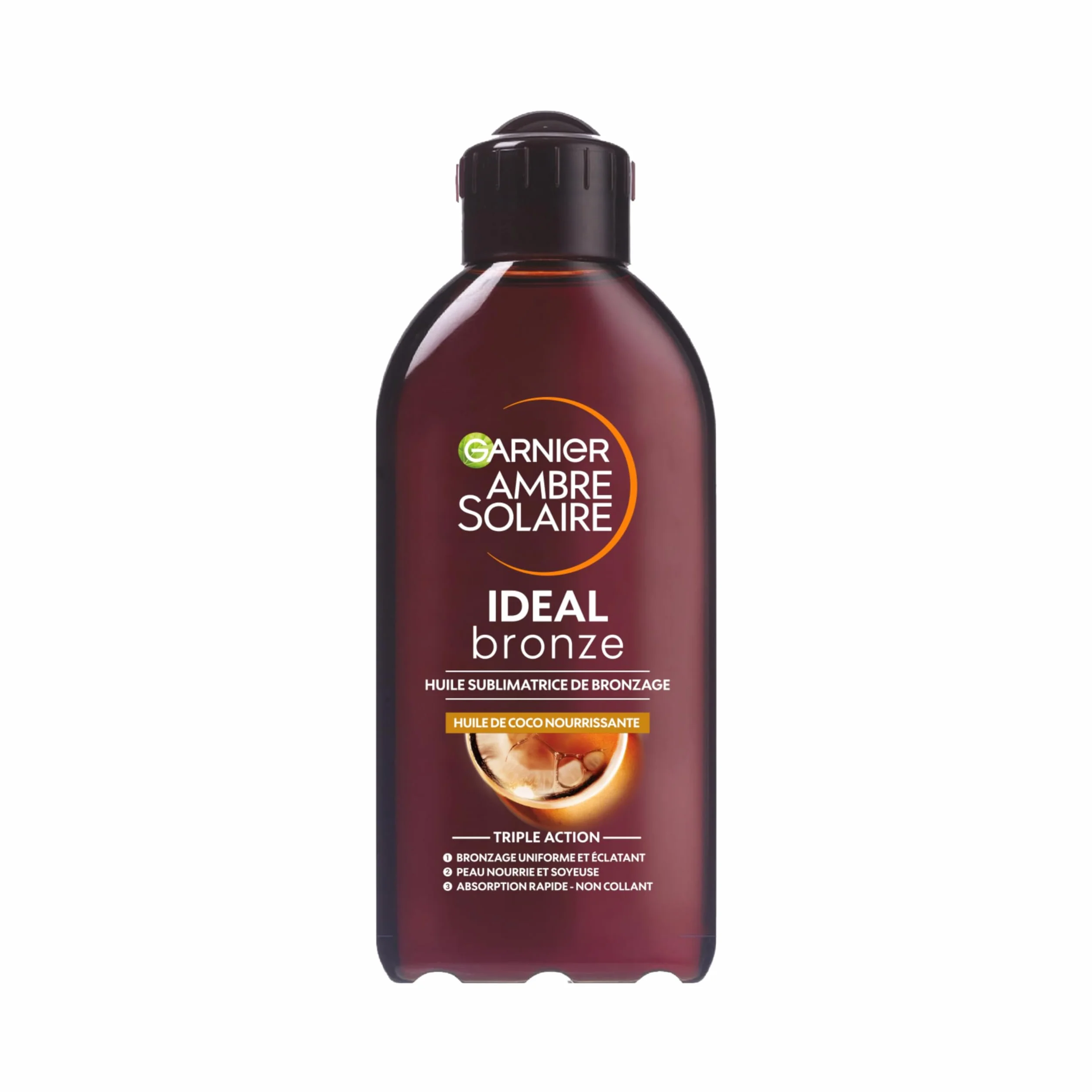 Garnier Ambre Solaire Ideal Bronze Huile Nourrissante Sublimatrice de Bronzage 200 ml