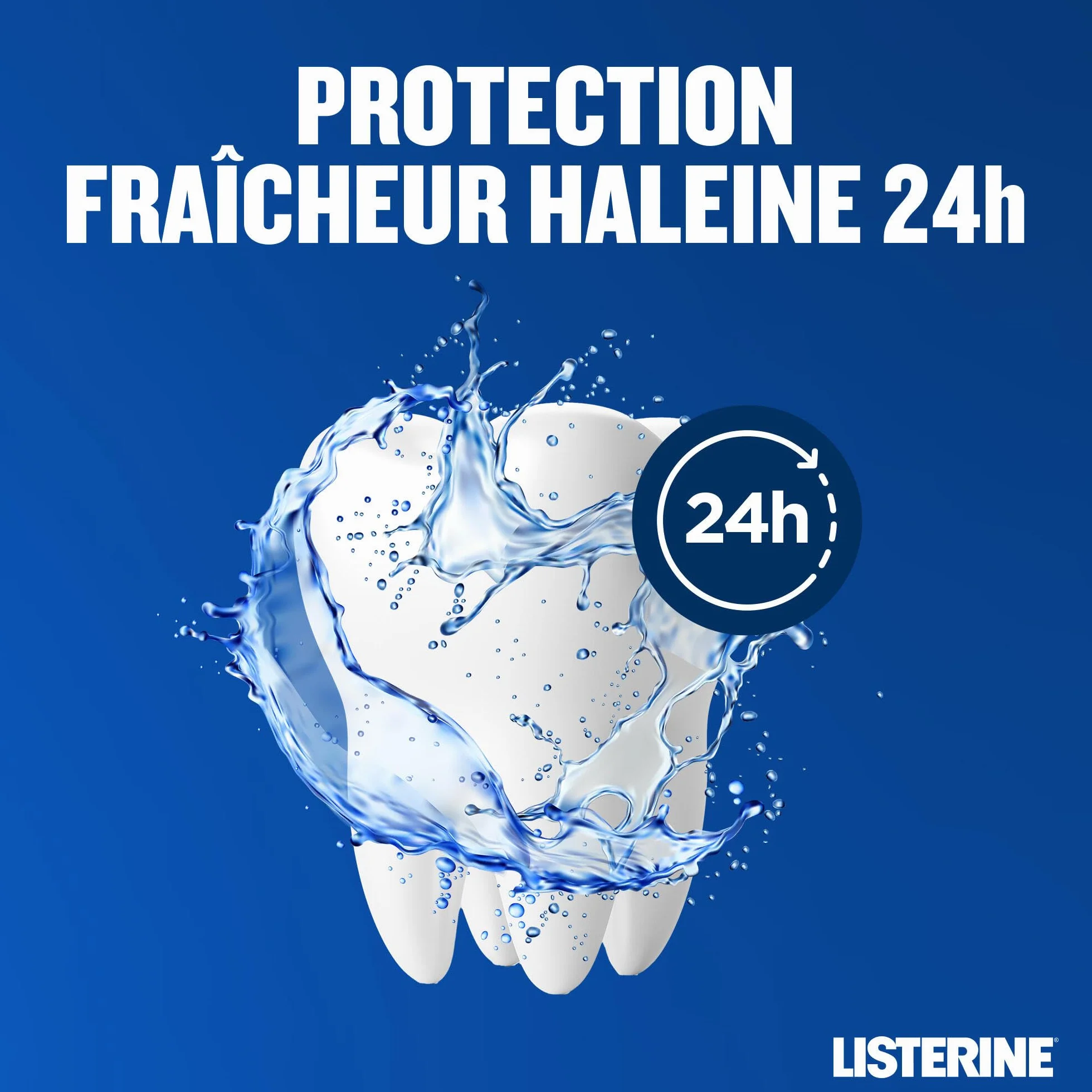 Listerine Bain de Bouche Total Care Anti-Tartre 500 ml