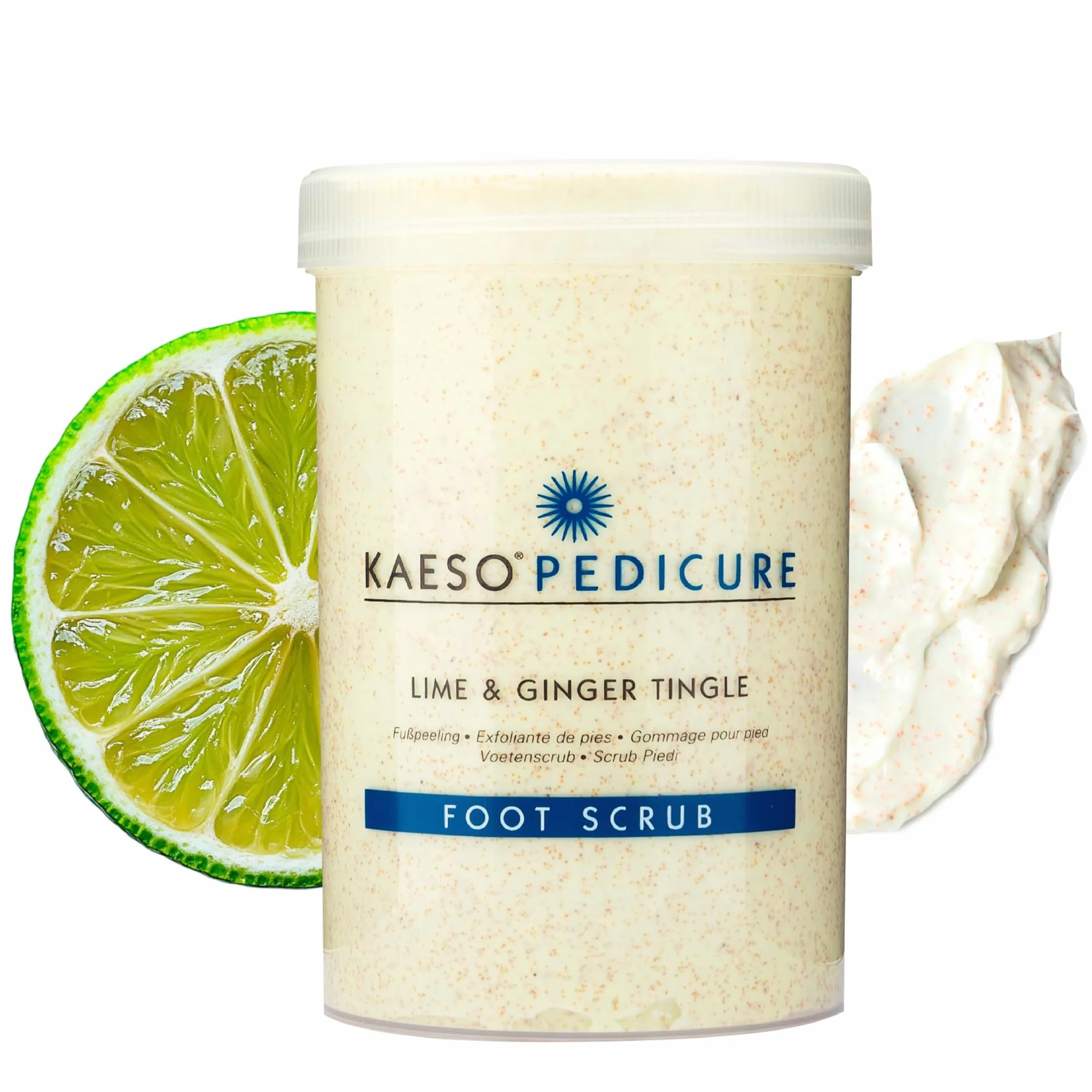 Kaeso Foot Scrub Lime and Ginger Tingle 1200 ml