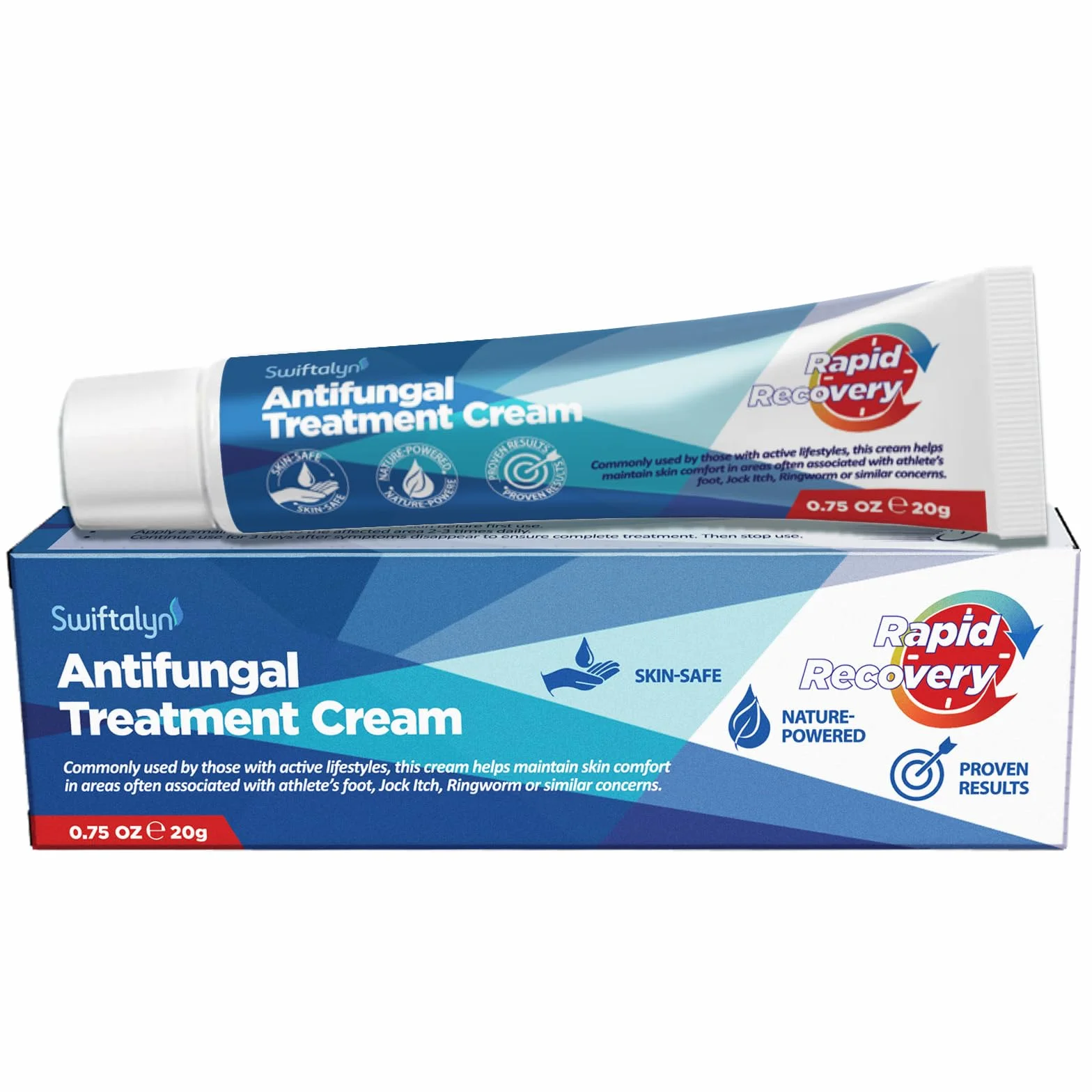 Crème antifongique pied et peau soin quotidien mycose pied d’athlète mycose aine formule naturelle hommes femmes