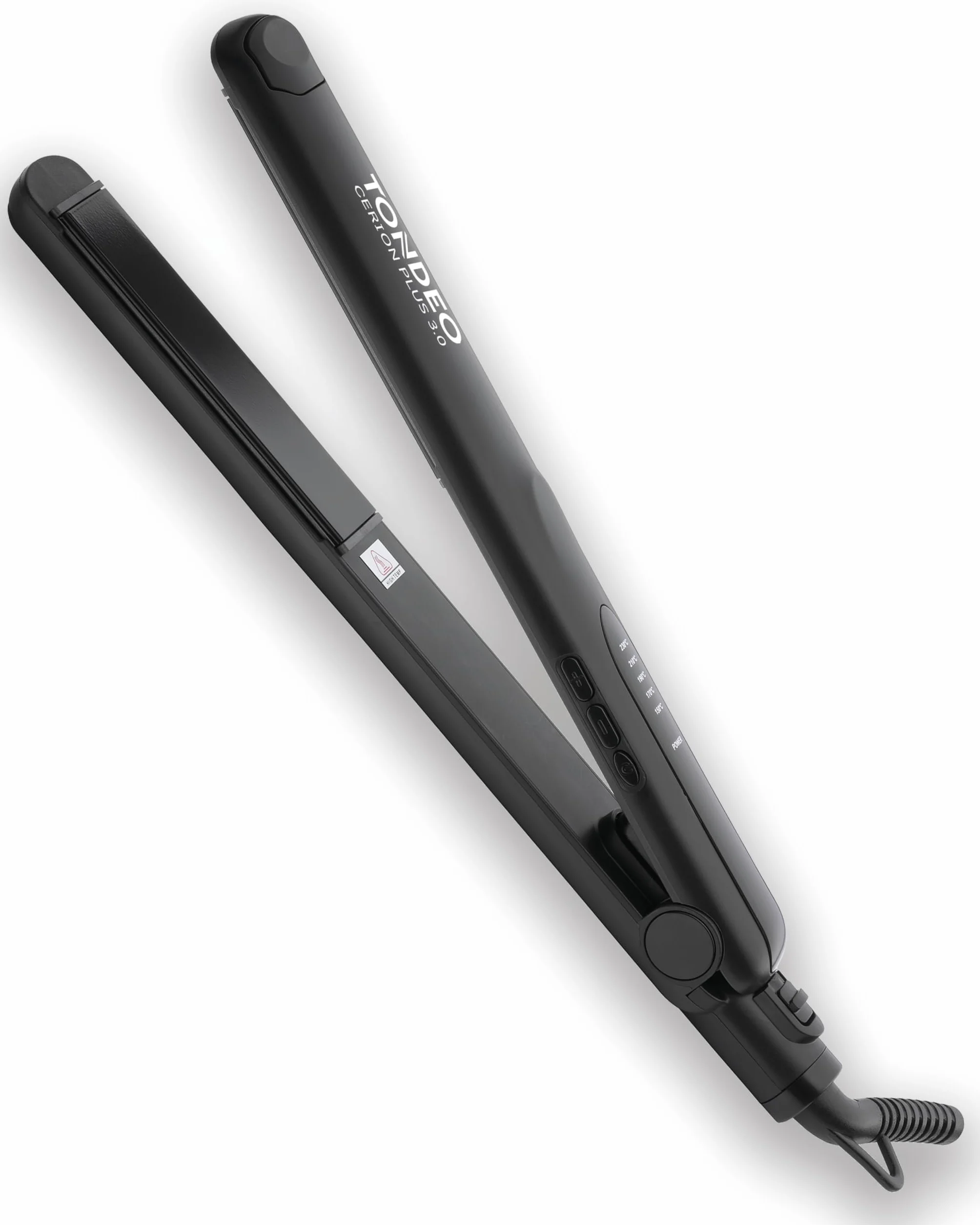 TONDEO Lisseur Cheveux CERION PLUS 3.0 | Lisseur pour boucler et lisser les cheveux | Développé par des coiffeurs professionnels