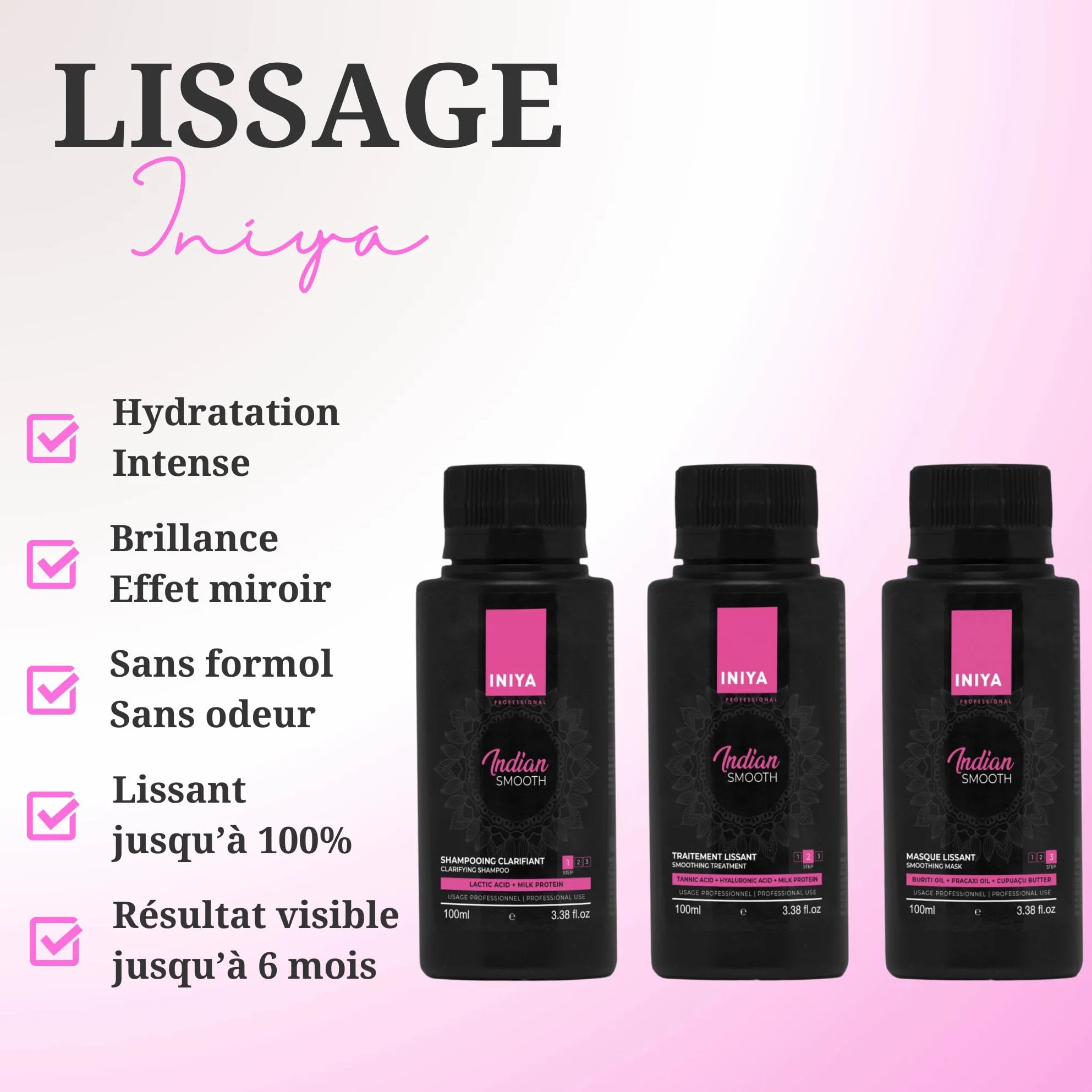 Lissage Indien Tanin Iniya Indian Smooth 100ml