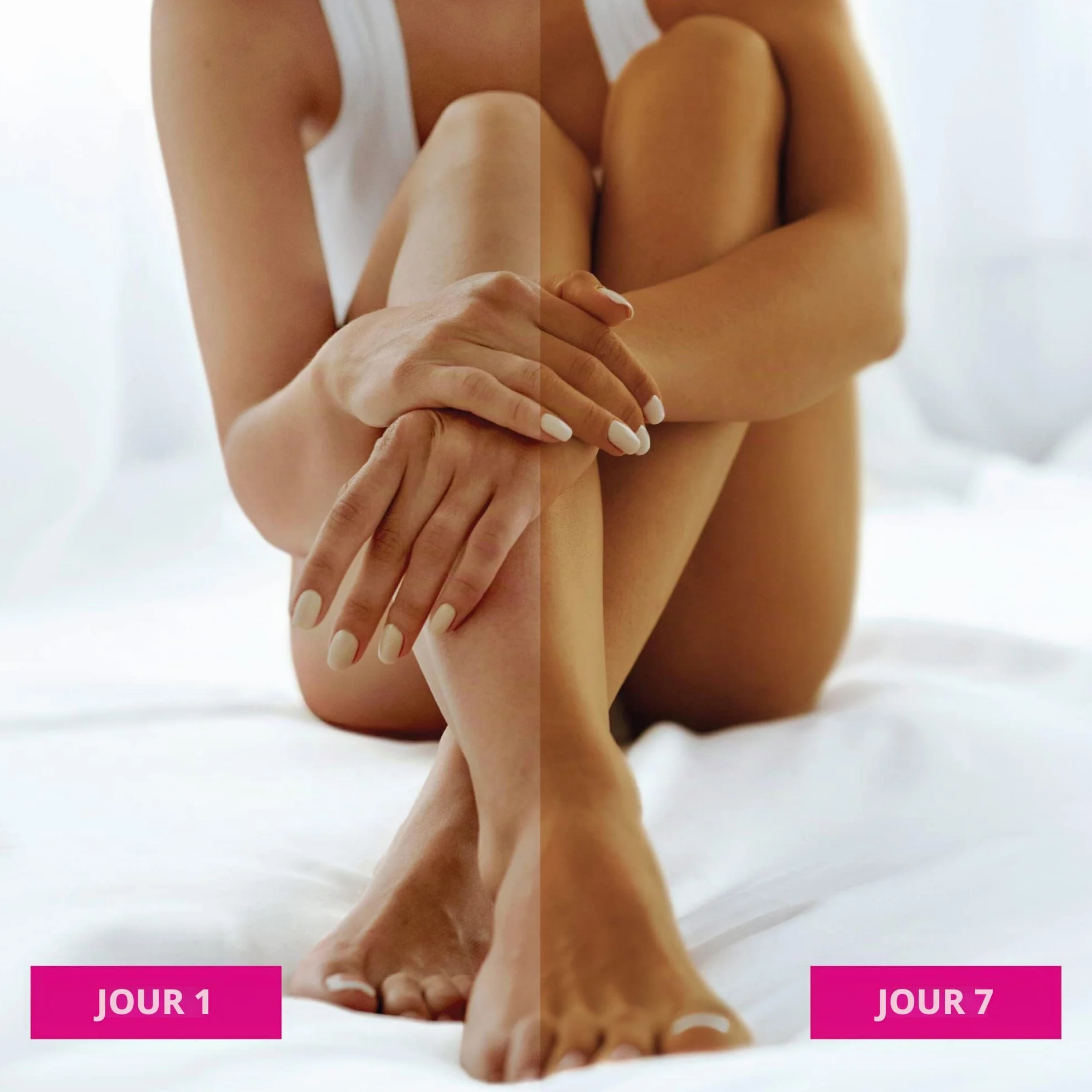 Jergens Natural Glow Hydratant sous la douche, teint moyen à bronzé, lotion pour la peau humide de 7,5 onces, scelle l'hydratation avec une couleur progressive et impeccable