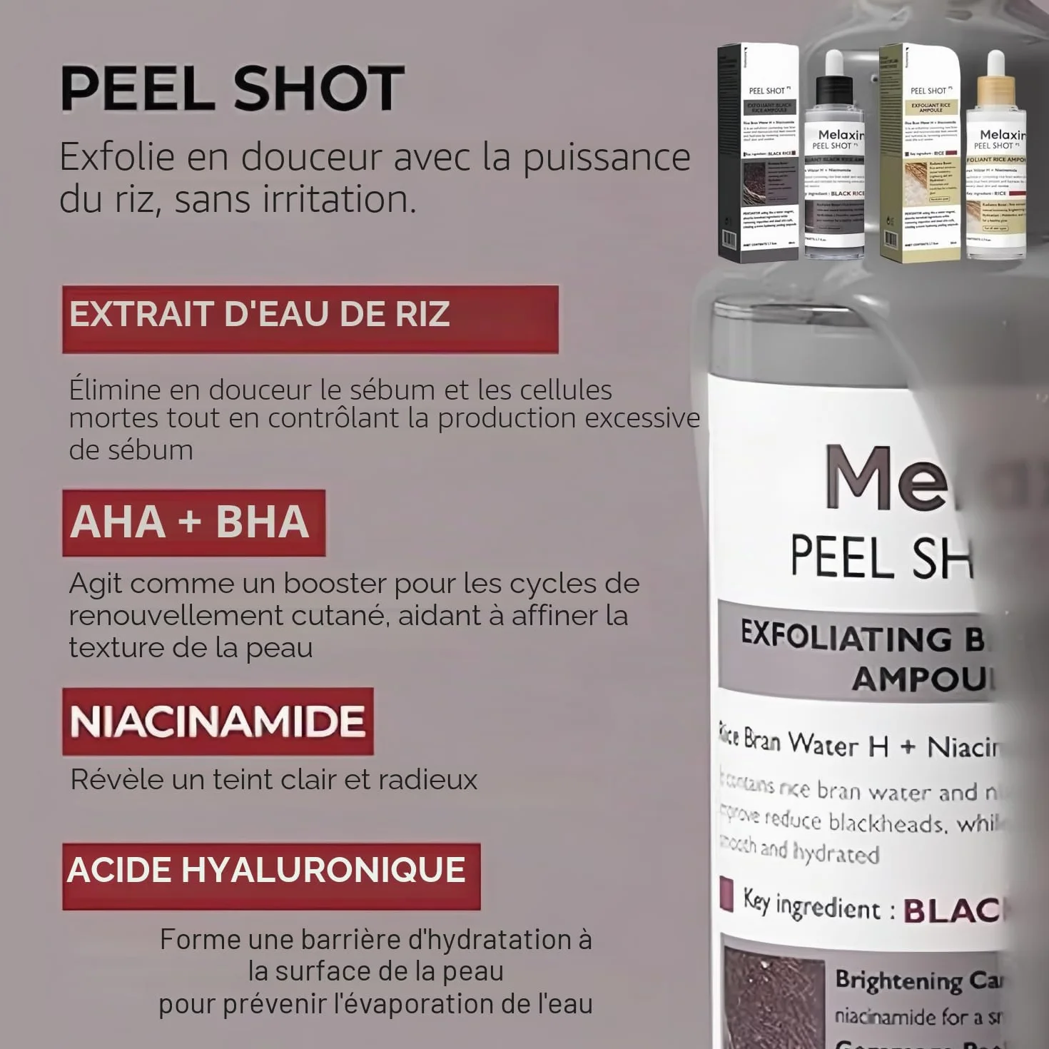 Sérum Peel Shot Drmelaxin (Blanc)