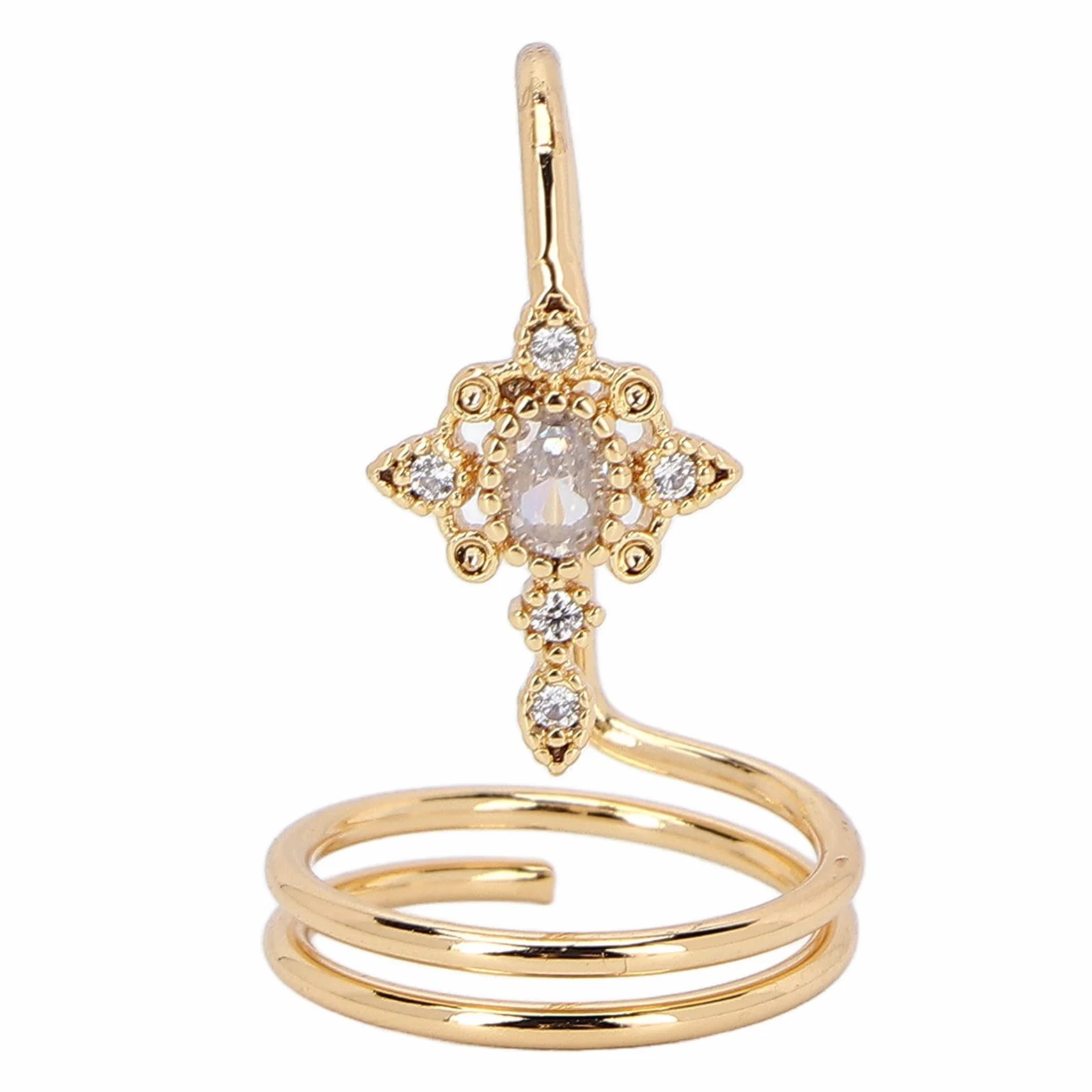 Bague à Ongles Accessoire Nail Art Fabrication Exquise 3057
