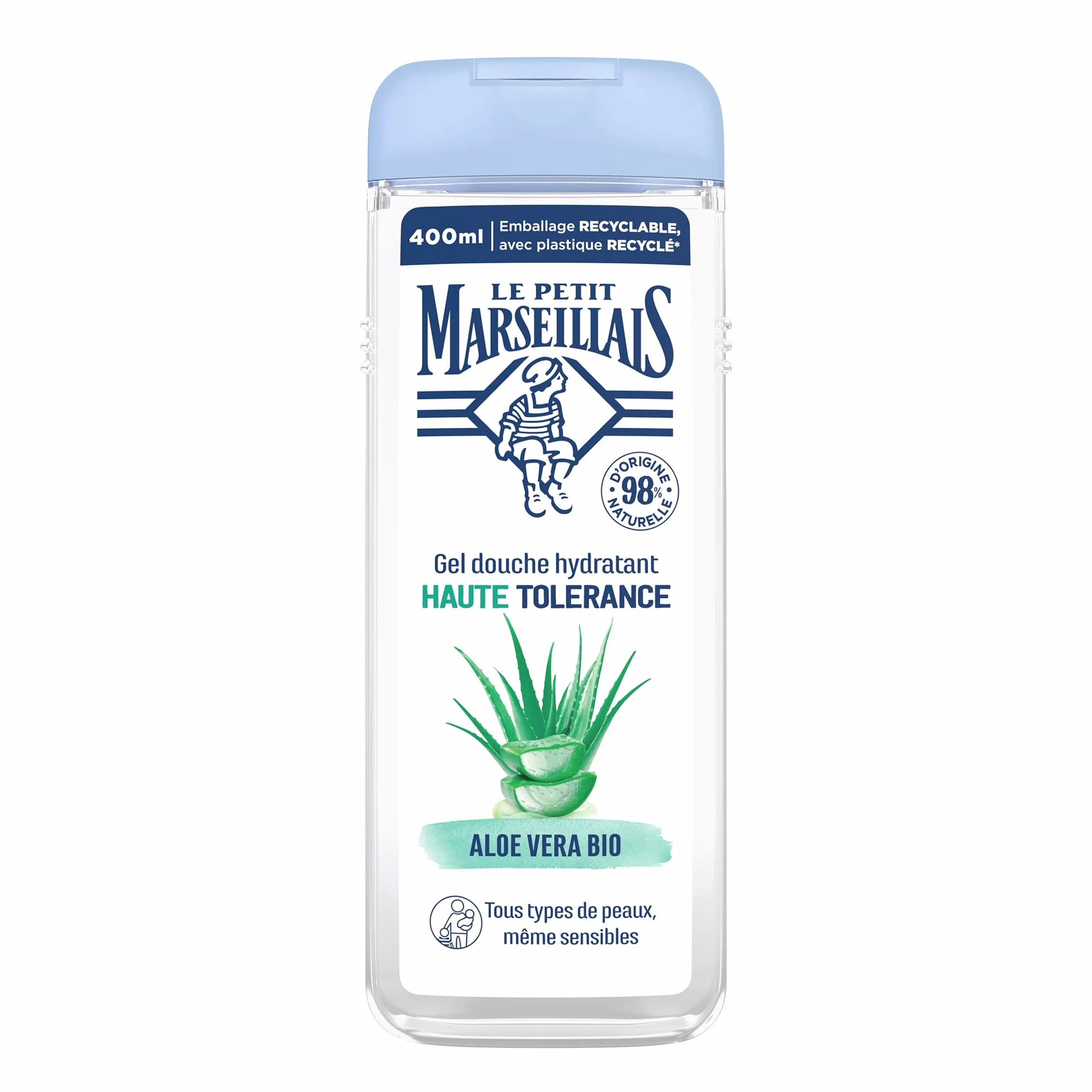 Le Petit Marseillais Gel Douche Hydratant Aloe Vera Bio 400 ml