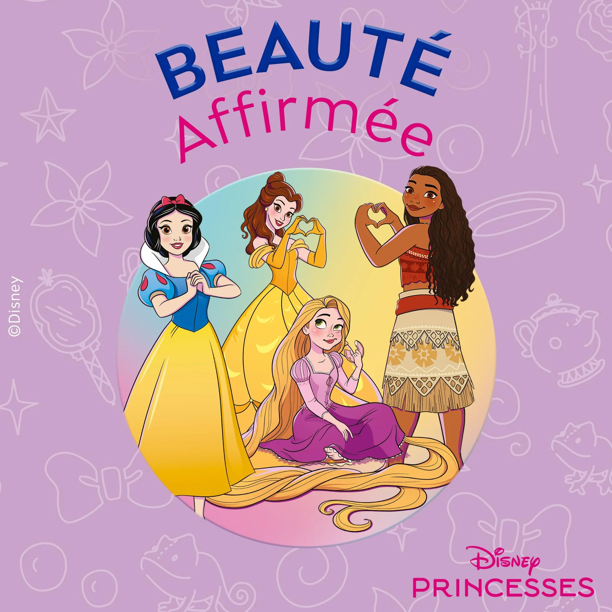 LABELLO Baume à lèvres Disney Princesse Belle Vanilla Cupcake 4,8g Stick hydratant vanille