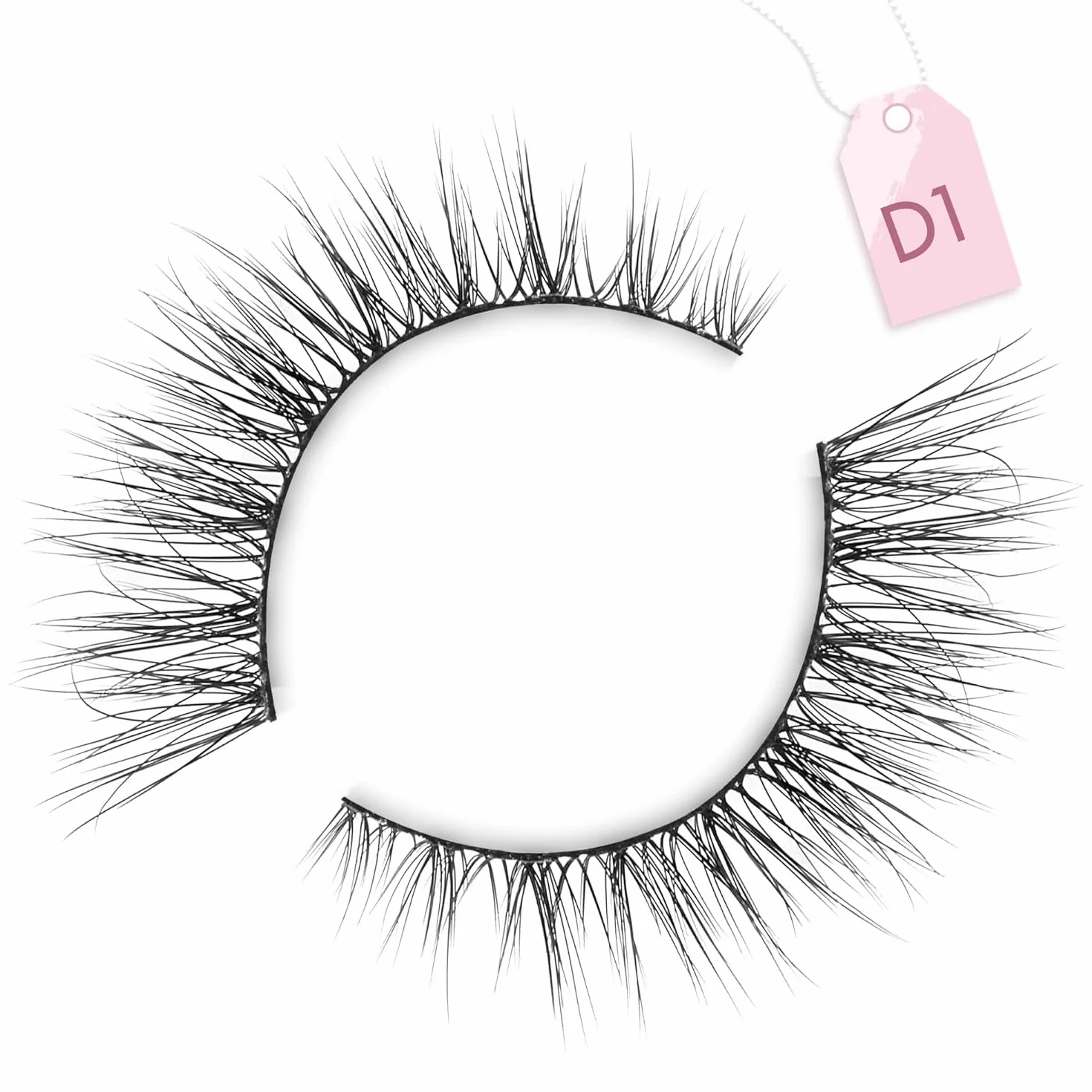 Onlyall Naturel Faux Cils Évasés 7 Paires