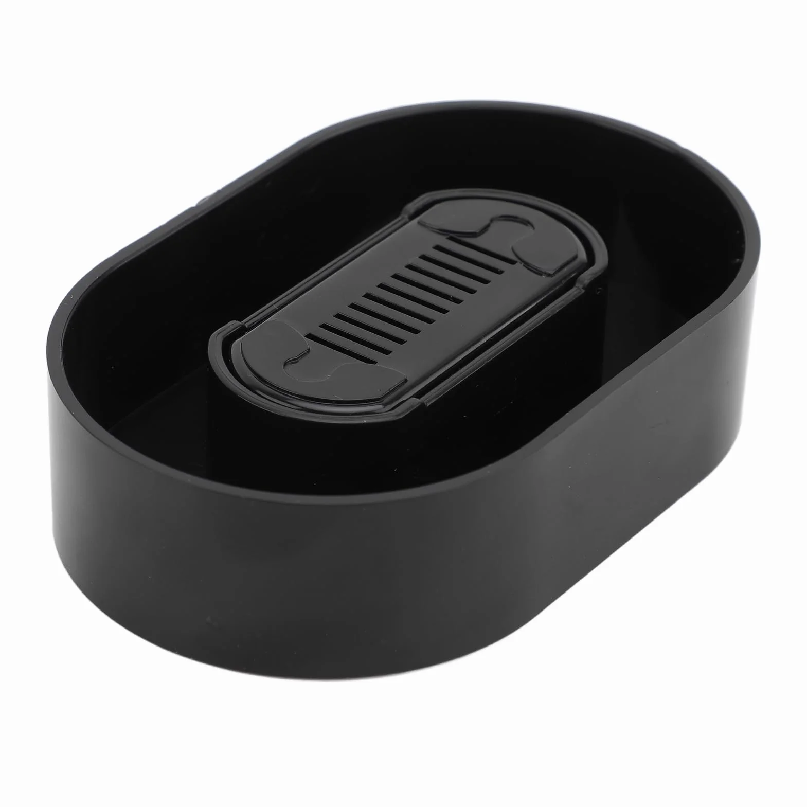 Rinçage de Rasoir Portable, Outil de Nettoyage de Rasage pour Tondeuse à Barbe Manuelle (BLACK)