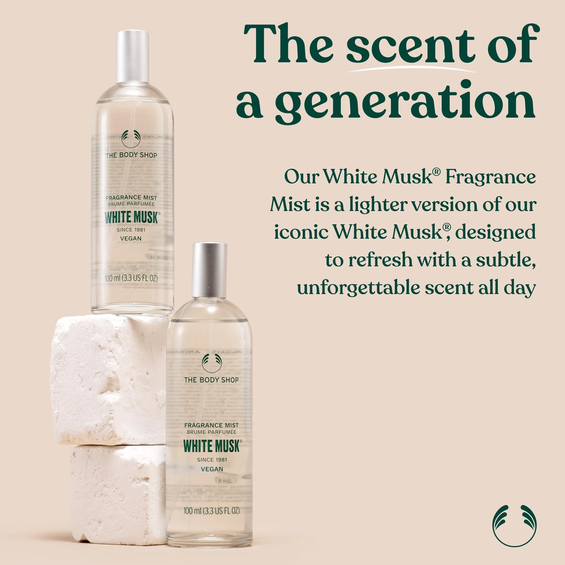 The Body Shop White Musk Fragrance Mist 100 ml