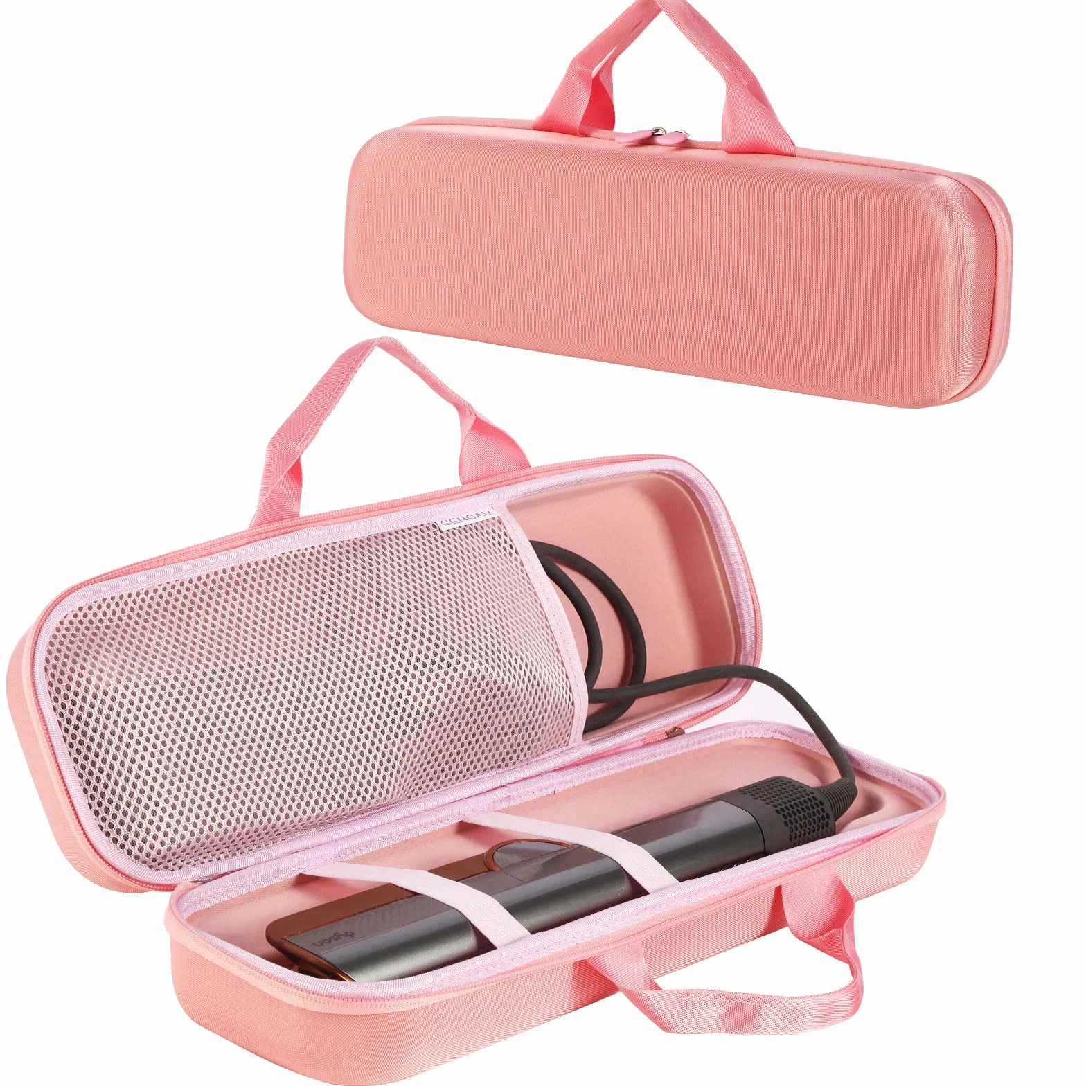 Étui de transport pour Dyson Airstrait HT01, Rose Gold, Formal, Fermeture éclair, étui pour lisseur