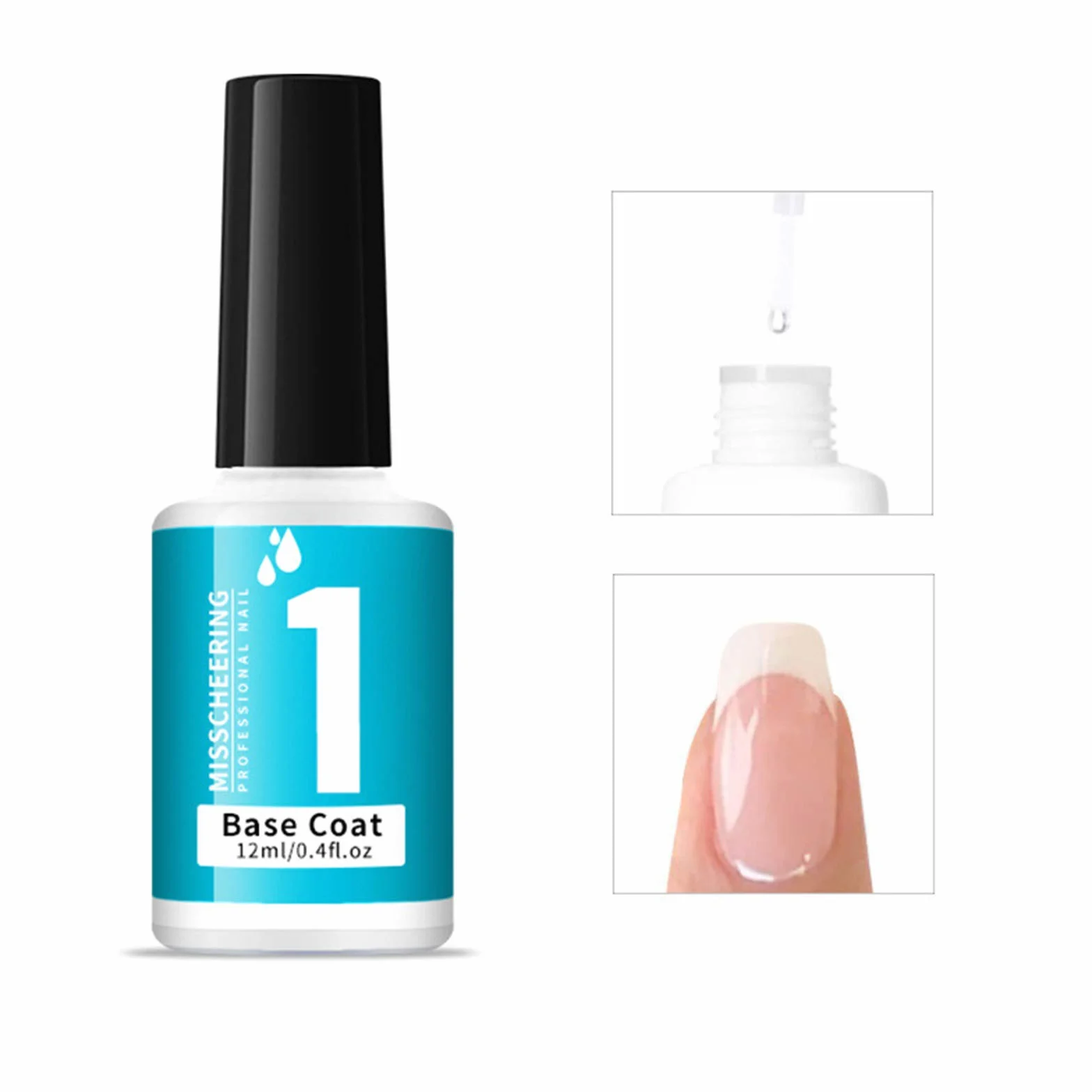 Poudre de trempage liquide pour ongles 3 en 1 avec couche de base, activateur de finition, pas besoin de lampe UV LED