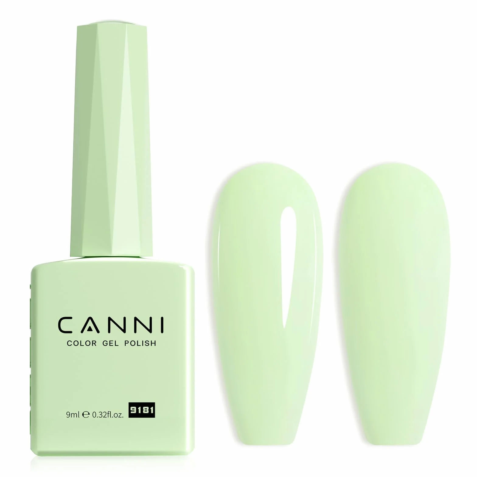 CANNI UV Gel Nail Polish Mint Green Soak Off Vernis Semi Permanent Manucure