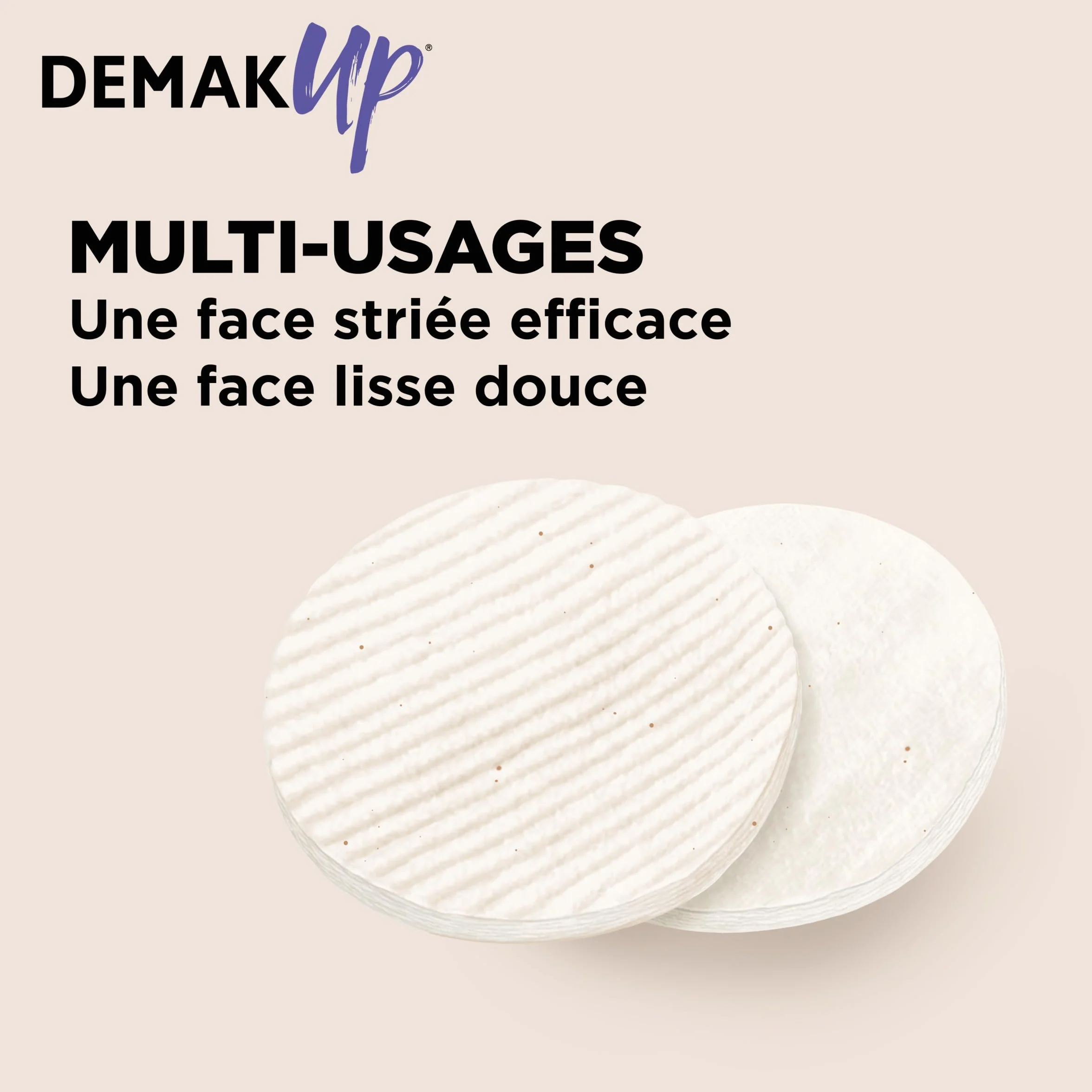 Demak'Up Original Cotons à Démaquiller, 70 Cotons