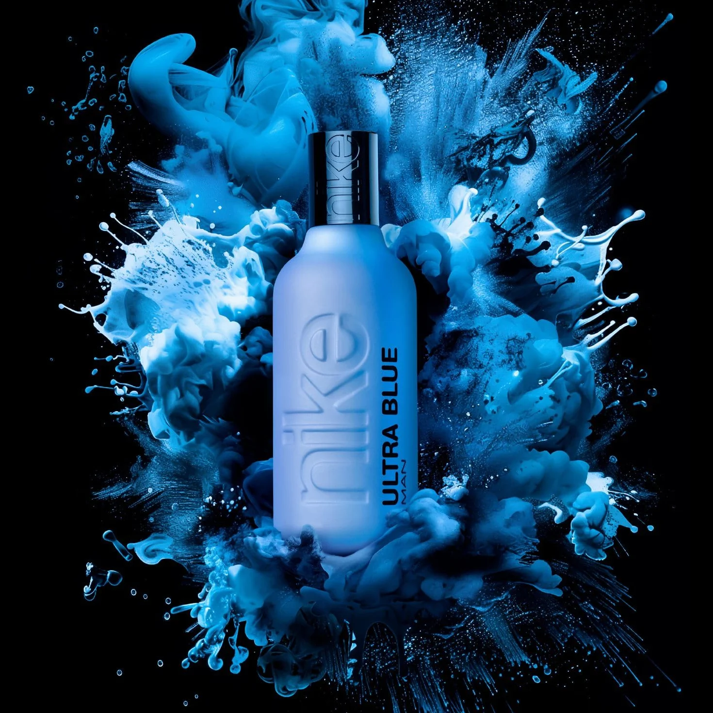 NIKE - Ultra Blue 200 ml, Eau de Cologne pour homme, Parfum en vaporisateur, Eau de Toilette naturelle et masculine, Parfum floral oriental, Fraîche, intense et longue tenue