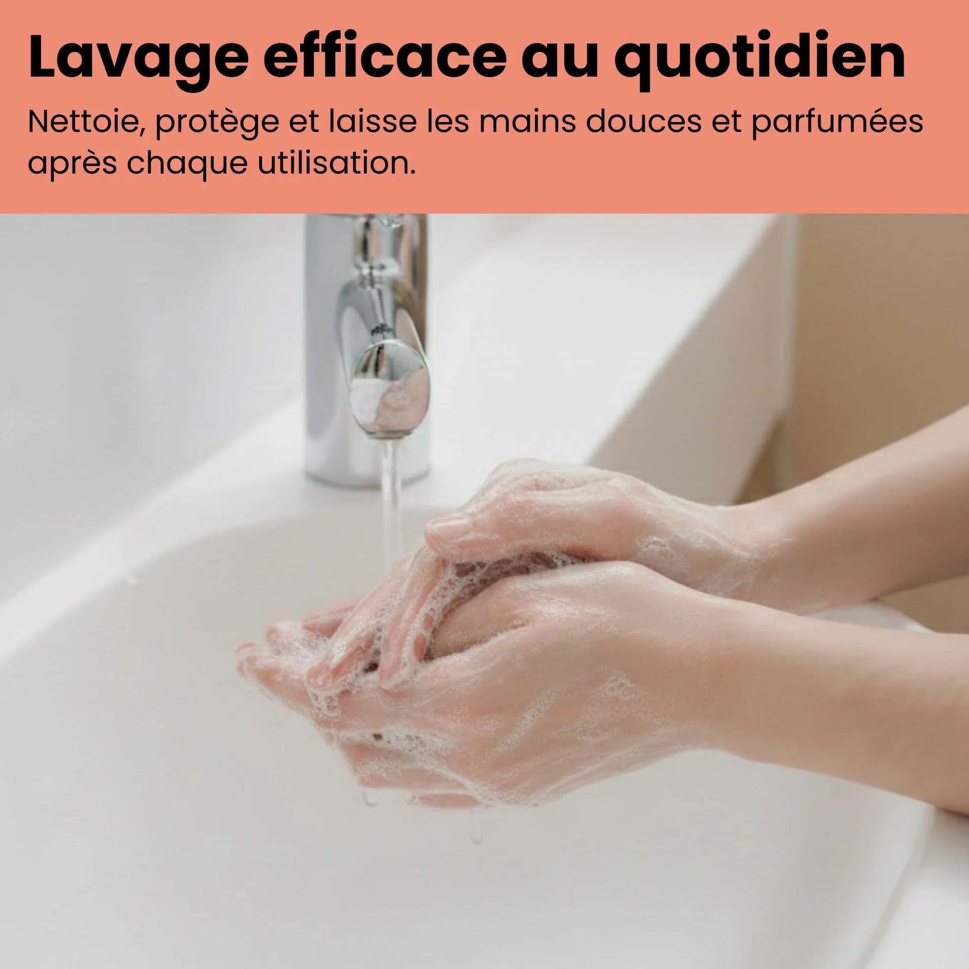 Crème Lavante Mains Parfum Amande 5L - Gel Lavant Mains Grand Format Économique - Made in France