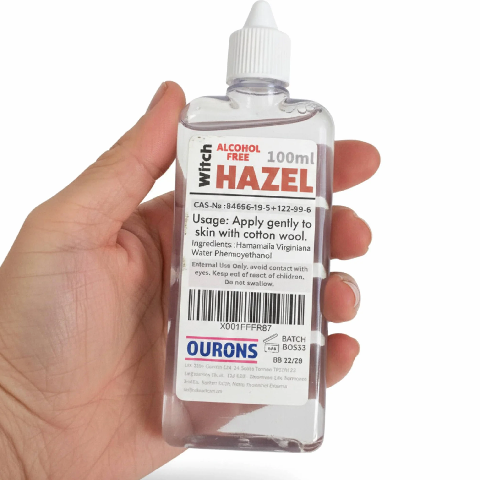 Hamamélis sans alcool 100 ml