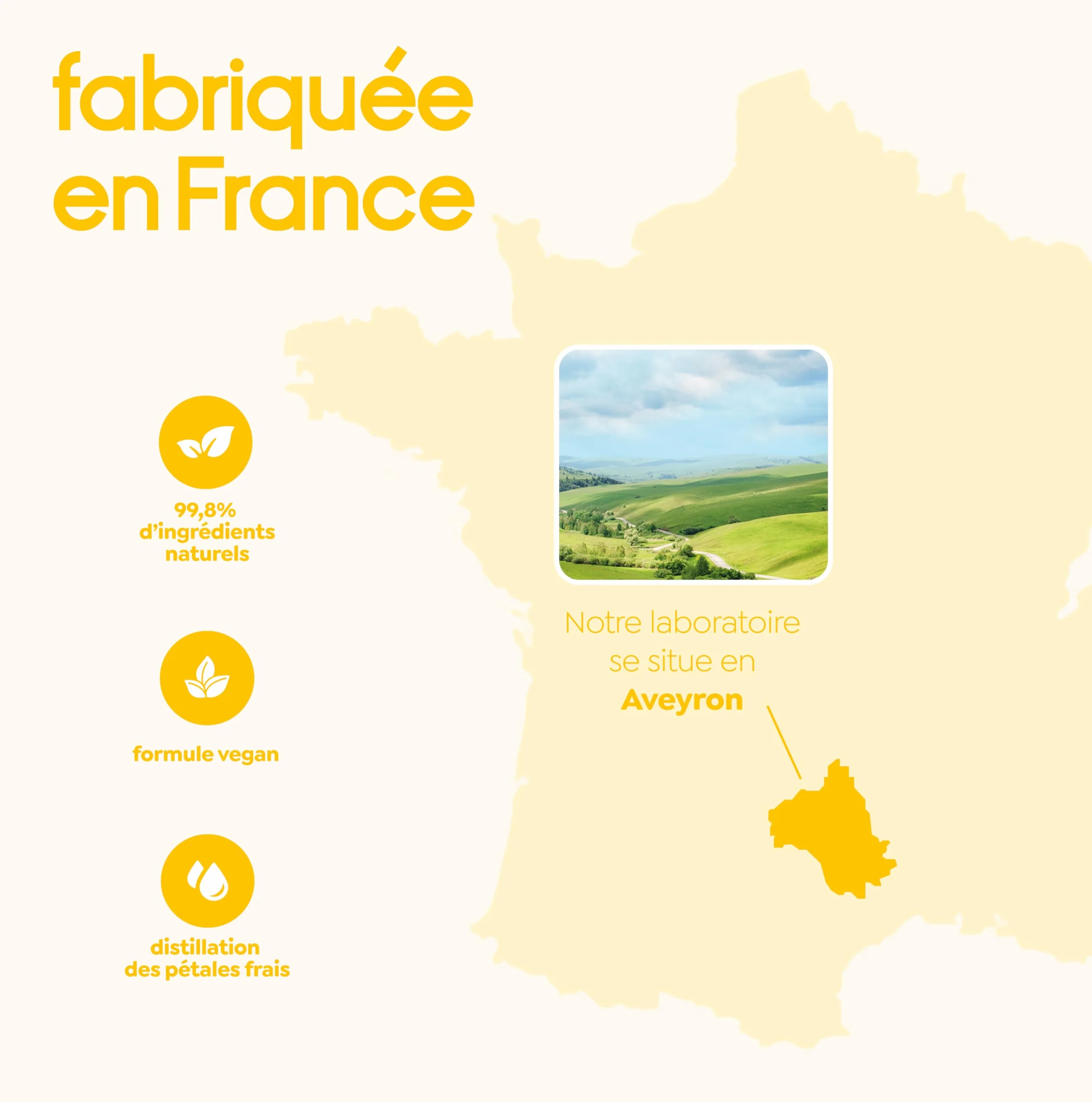 KAÉ Eau Florale d'Hélichryse Italienne Bio 250ml Lotion Tonique Apaisante Fabriquée en France 99,8% Naturelle