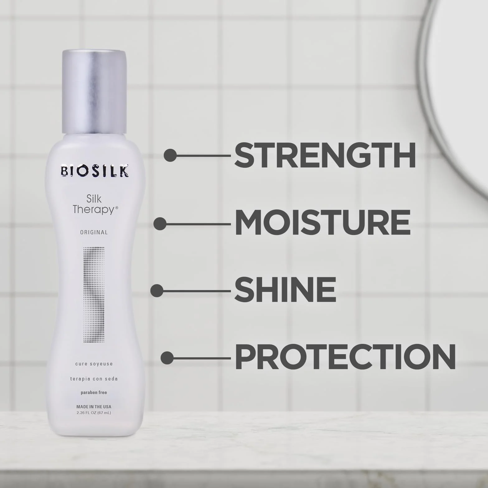 Biosilk Silk Therapy Original Serum Protéine de Soie 67 ml