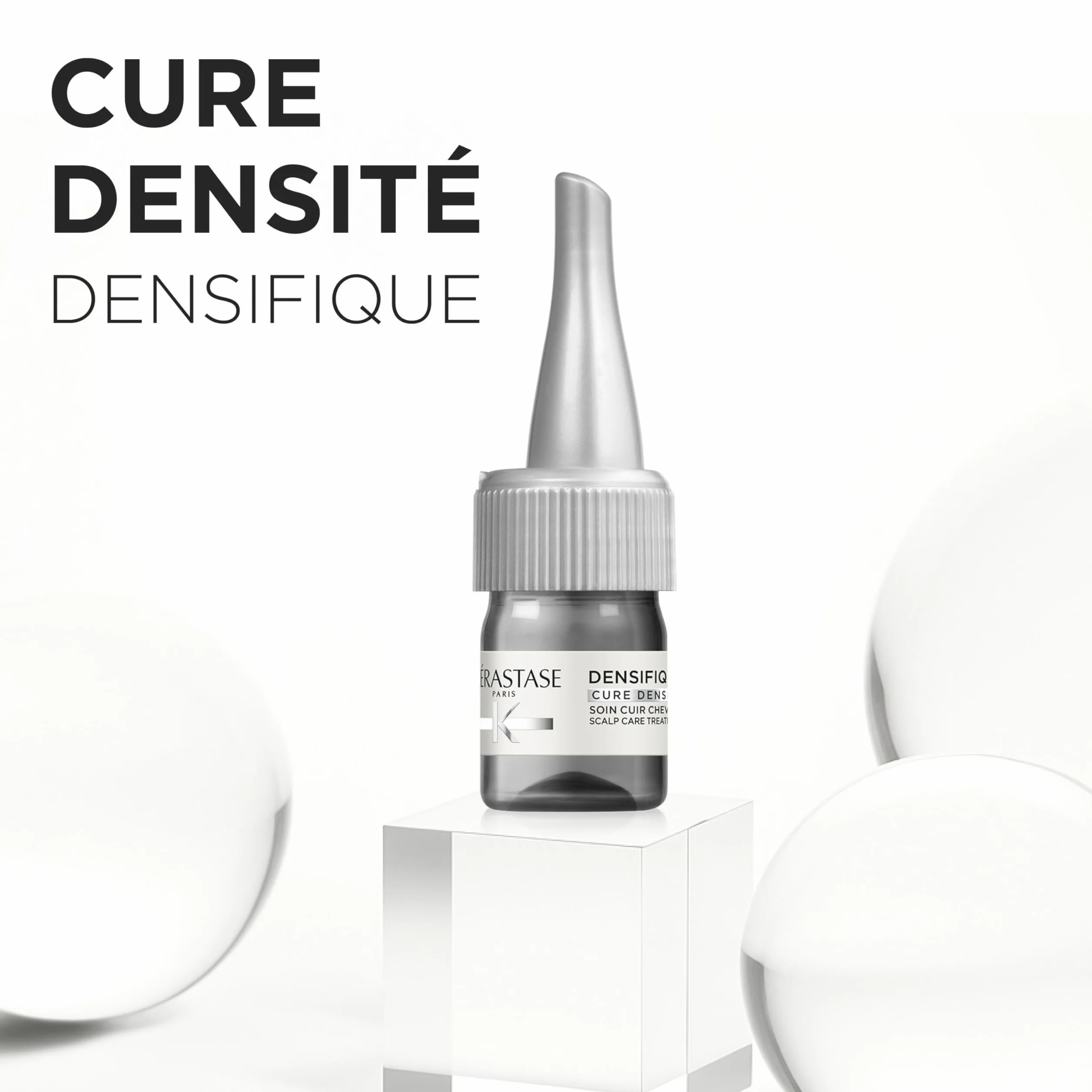 KÉRASTASE Densifique Cure Anti-Chute Intensive 42 Ampoules 6ml Traitement Sans Rinçage Cheveux Affinés