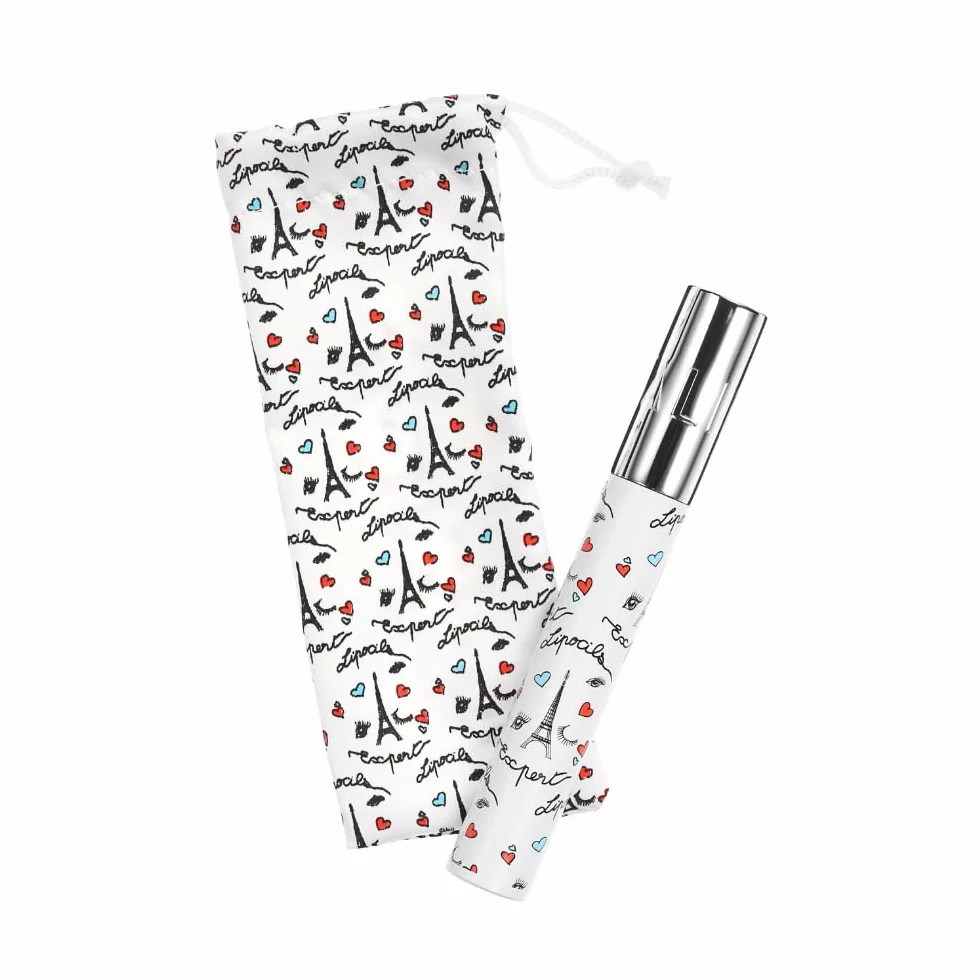 Lipocils Expert Collector - Talika - Gel booster de pousse et de pigmentation des cils - Soin naturel des cils - Édition Limitée Cils à la Française - Brosse + embout mousse - 10 ml