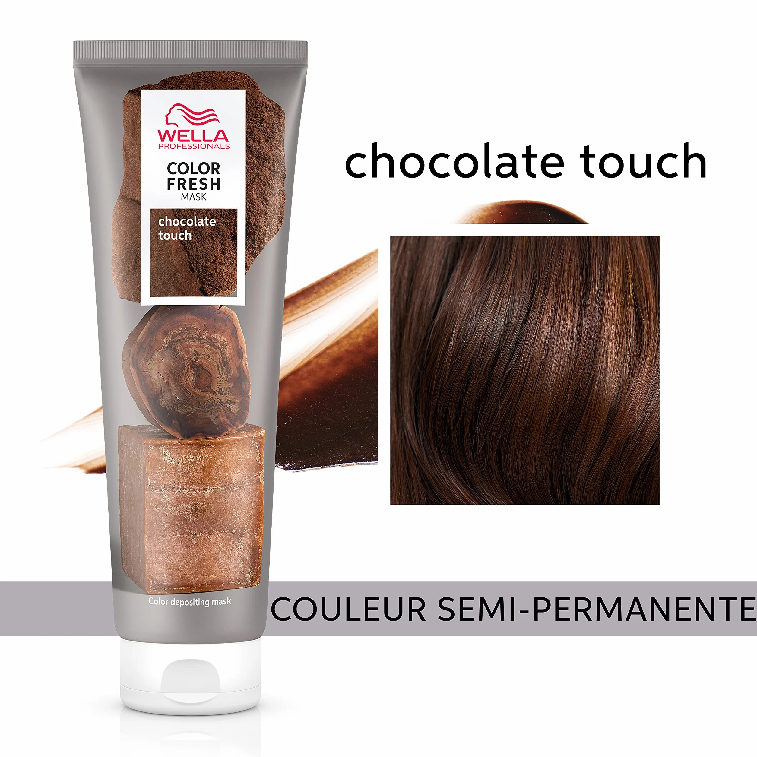 Wella Professionals Color Fresh Mask Masque Coloration Temporaire Hydratant Nuances Blond Châtain Cuivre Brun