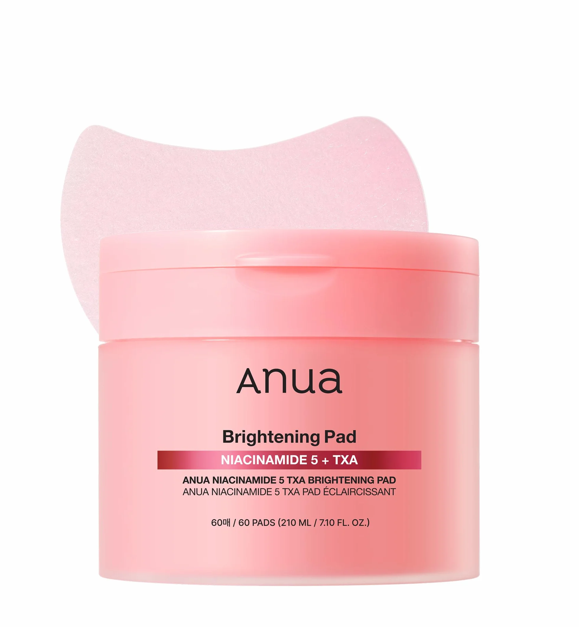 Anua Toner Pads Niacinamide TXA – Disques Hydratants Éclat Anti-Taches, Soin Visage pour Peau Terne, Skincare Coréenne