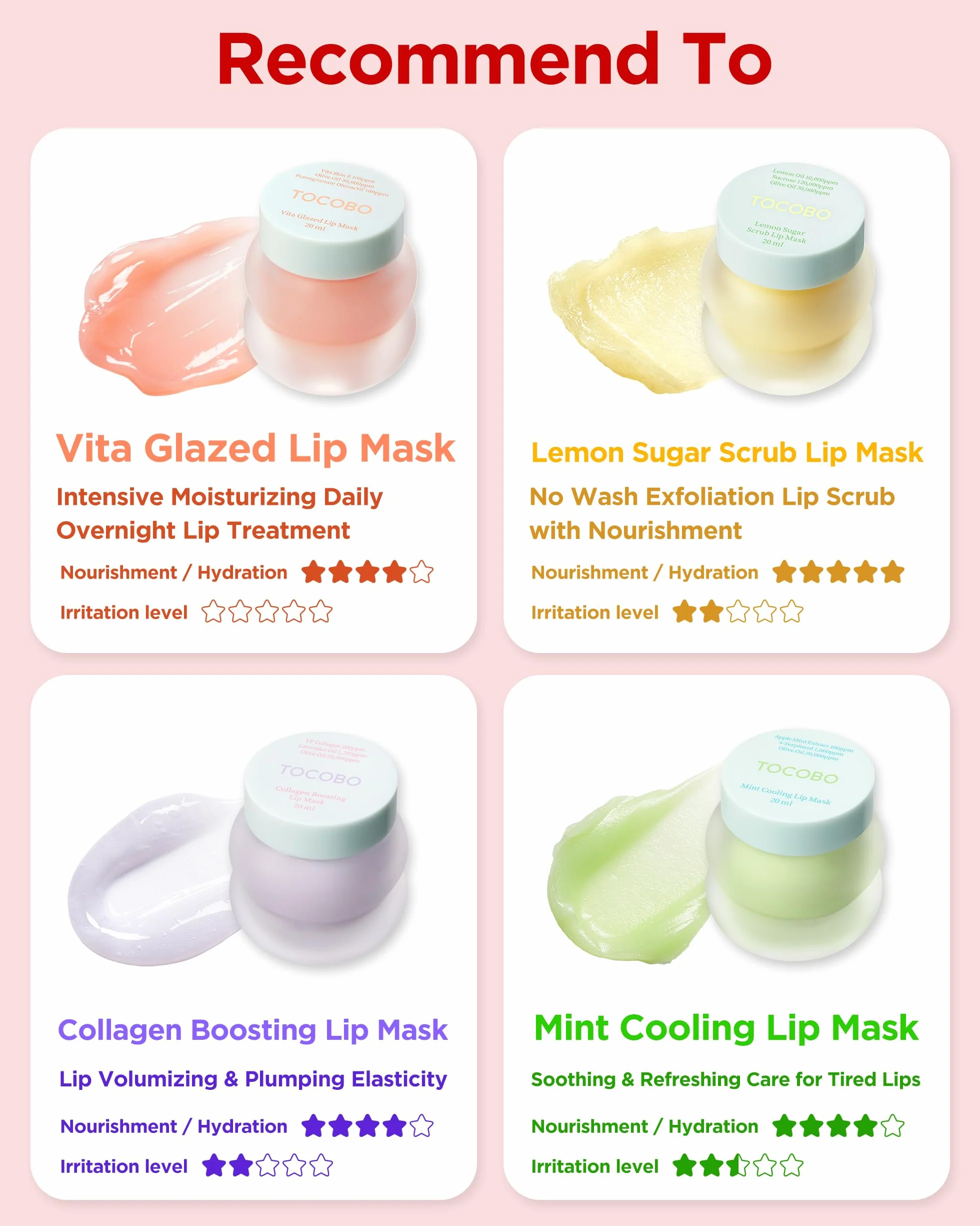 TOCOBO Vita Glazed Lip Mask 20 ml