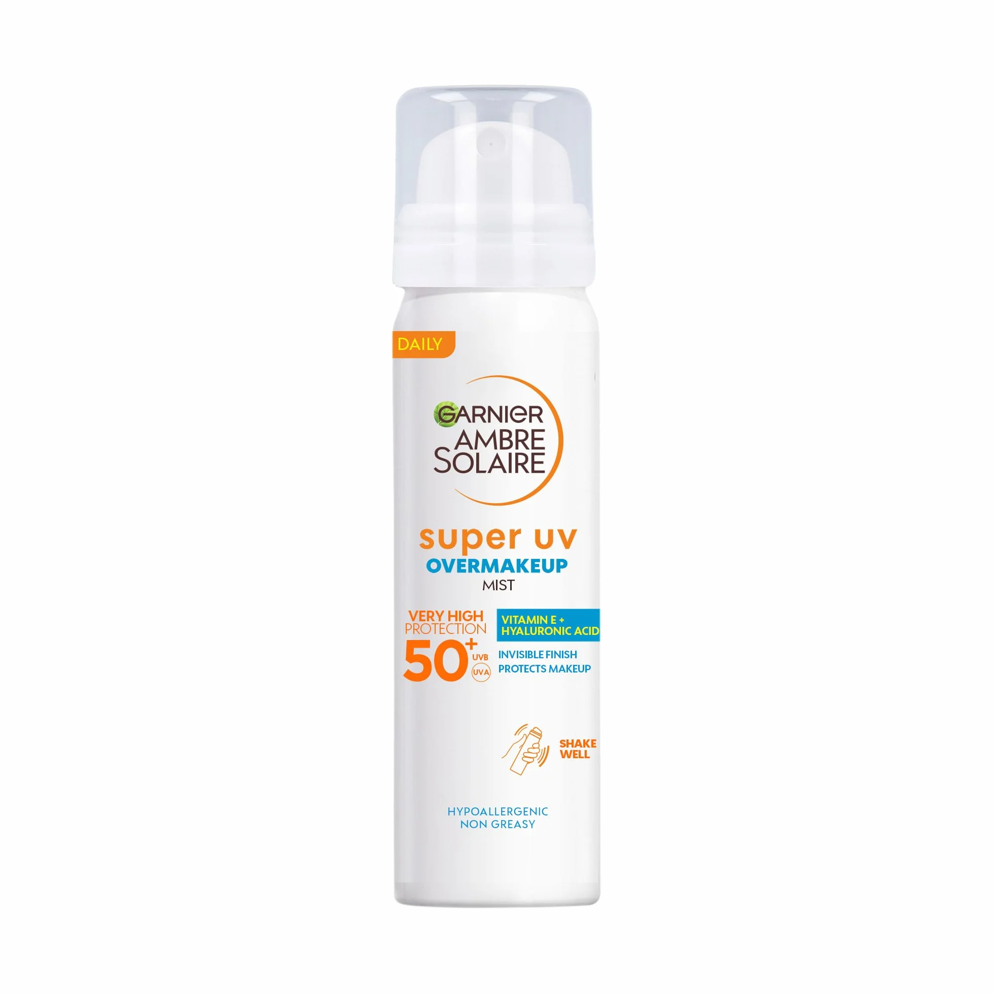 Garnier Ambre Solaire Super UV Brume Solaire Protectrice Visage Cou 75 ml