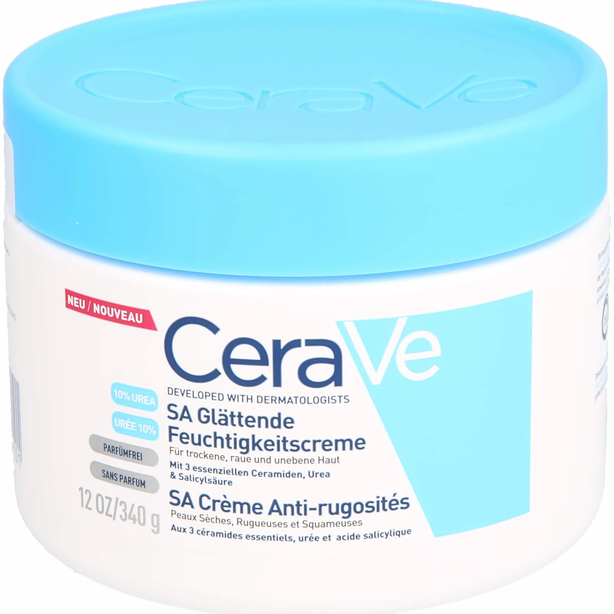 CeraVe SA Hydratant lissant à l'urée 340 g