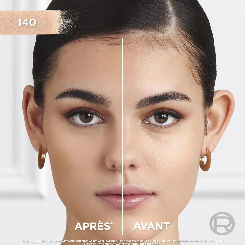L’Oréal Paris Infaillible 24H Fresh Wear Fond de Teint Poudre Waterproof Beige Doré 140 9g