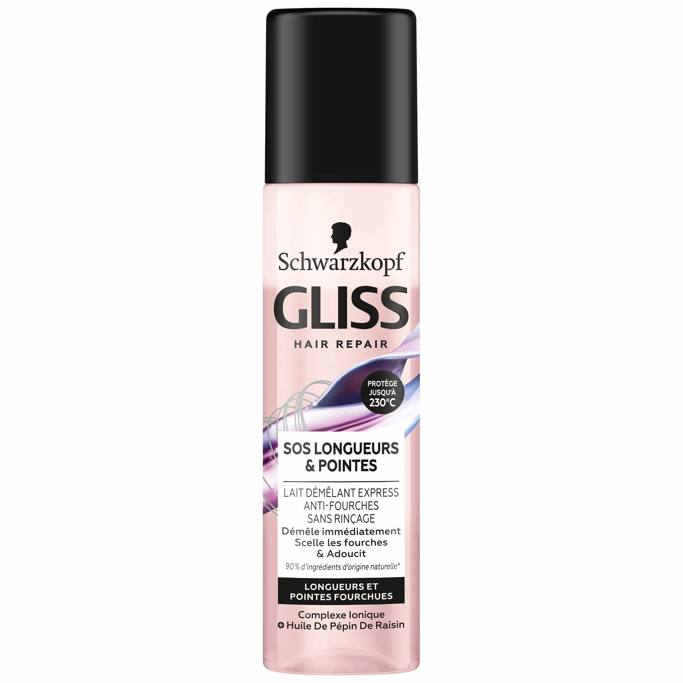 Schwarzkopf Gliss Lait Démêlant Express SOS Longueur & Pointes 200 ml