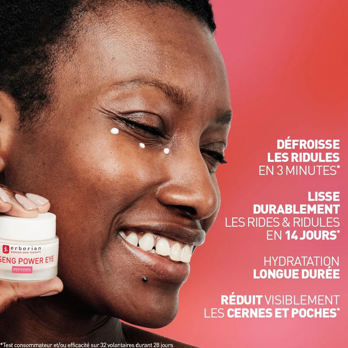 Erborian Ginseng Power Eye Crème Contour des Yeux Lissante Anti-Âge 15 ml