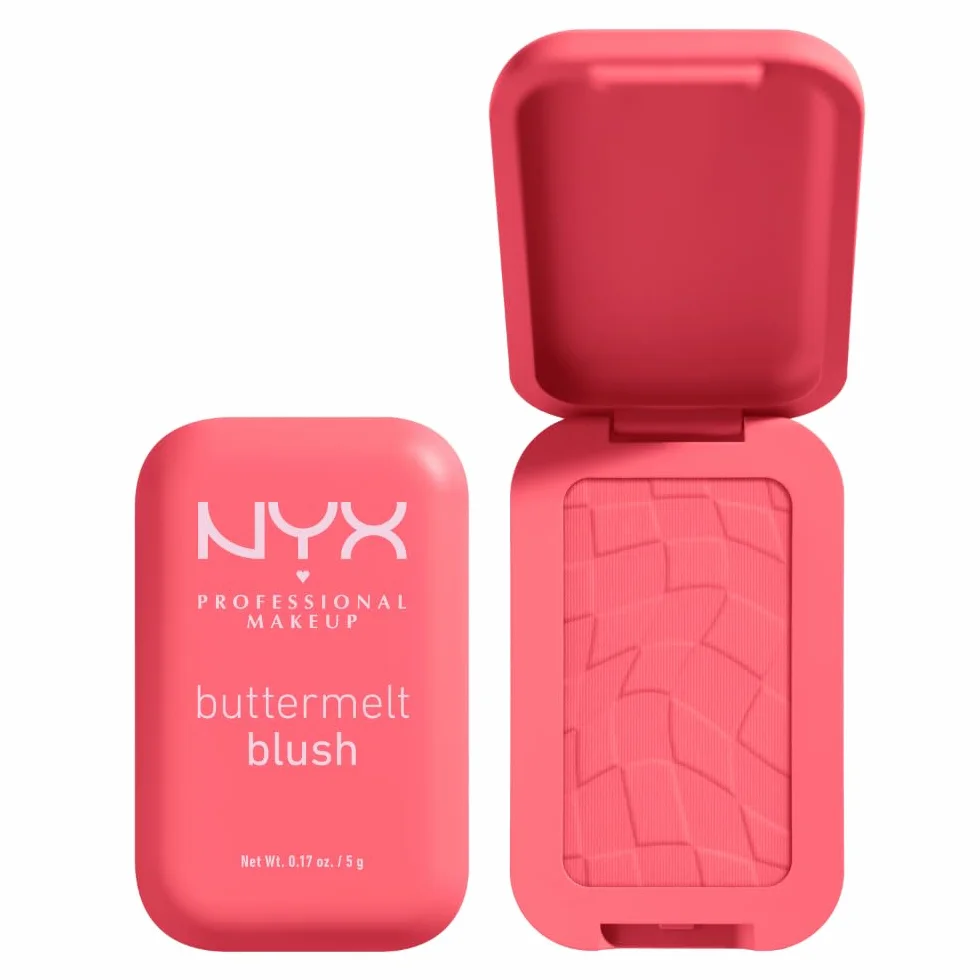 NYX PROFESSIONAL MAKEUP Buttermelt Blush Poudre Beurre Mangue Amande Karité Vegan U Know Butta