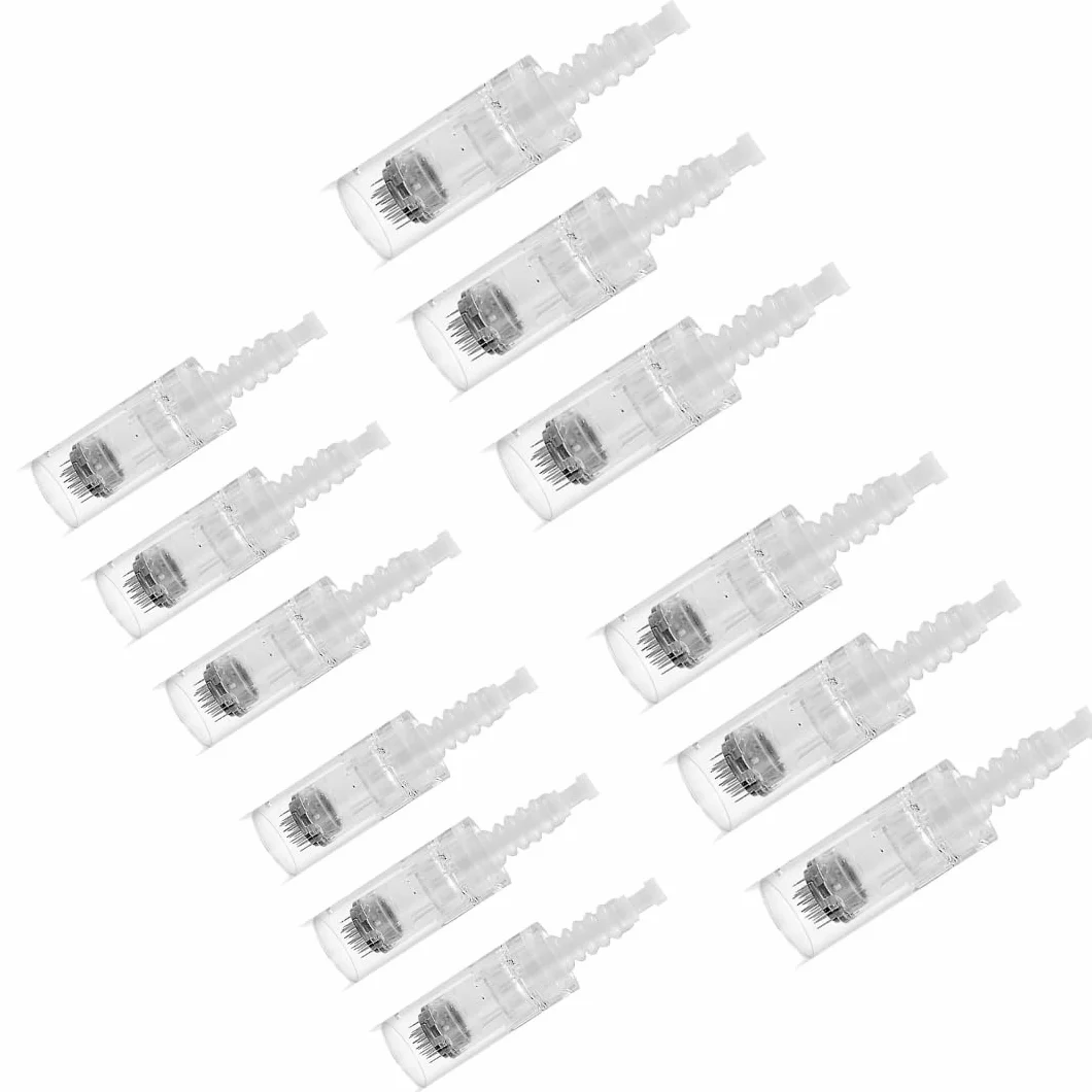 Dr Pen Lot de 12 cartouches jetables originales 12 broches compatibles avec Dr. Pen M7/M5/N2/E30