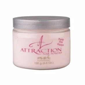nsi Attraction poudre ongle - Purely Pink Masque - Masque purement rose- 130g