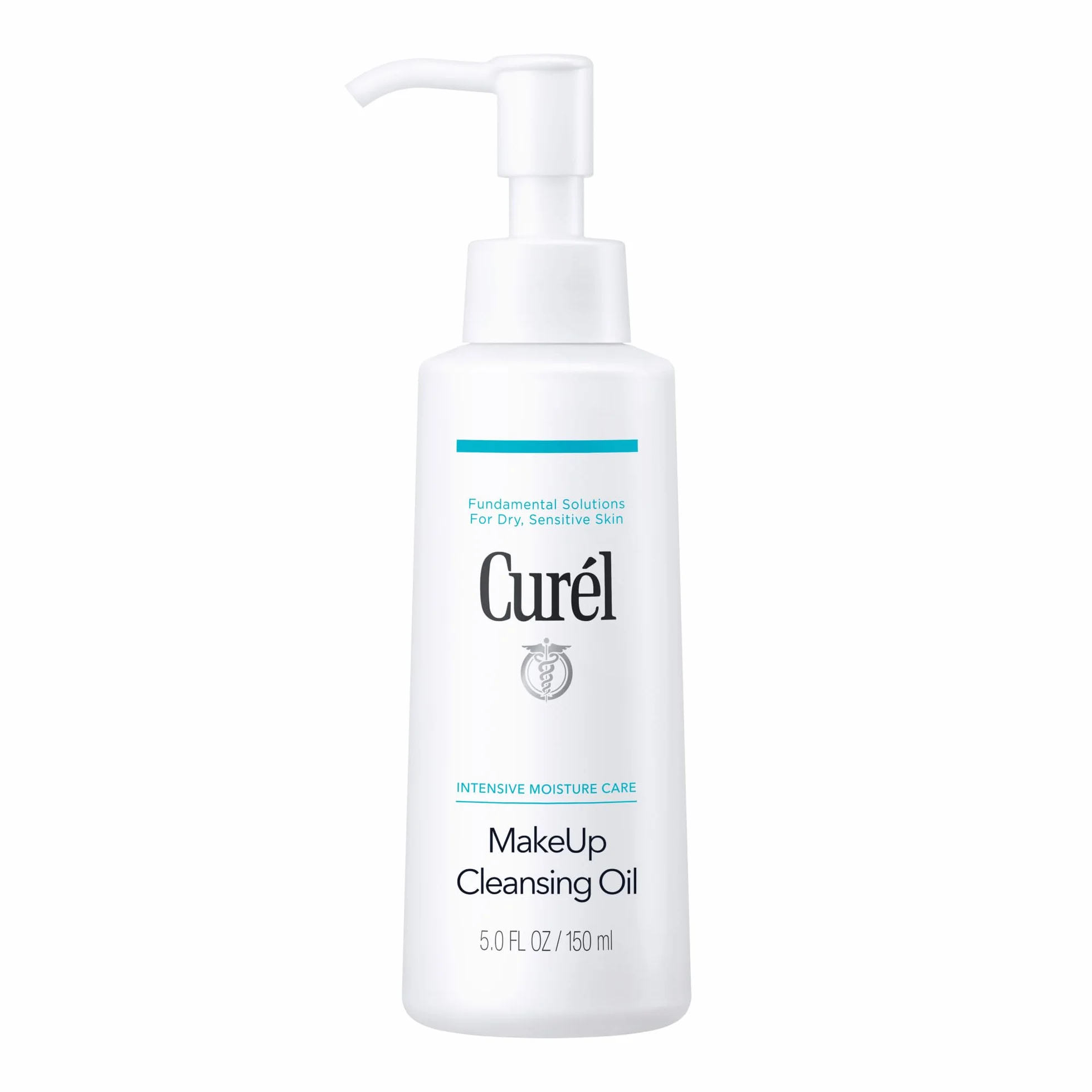 Curél - Huile nettoyante pour le visage - Nettoyant à base d'huile - 150 ml - Pour peaux sèches et sensibles - Sans parfum