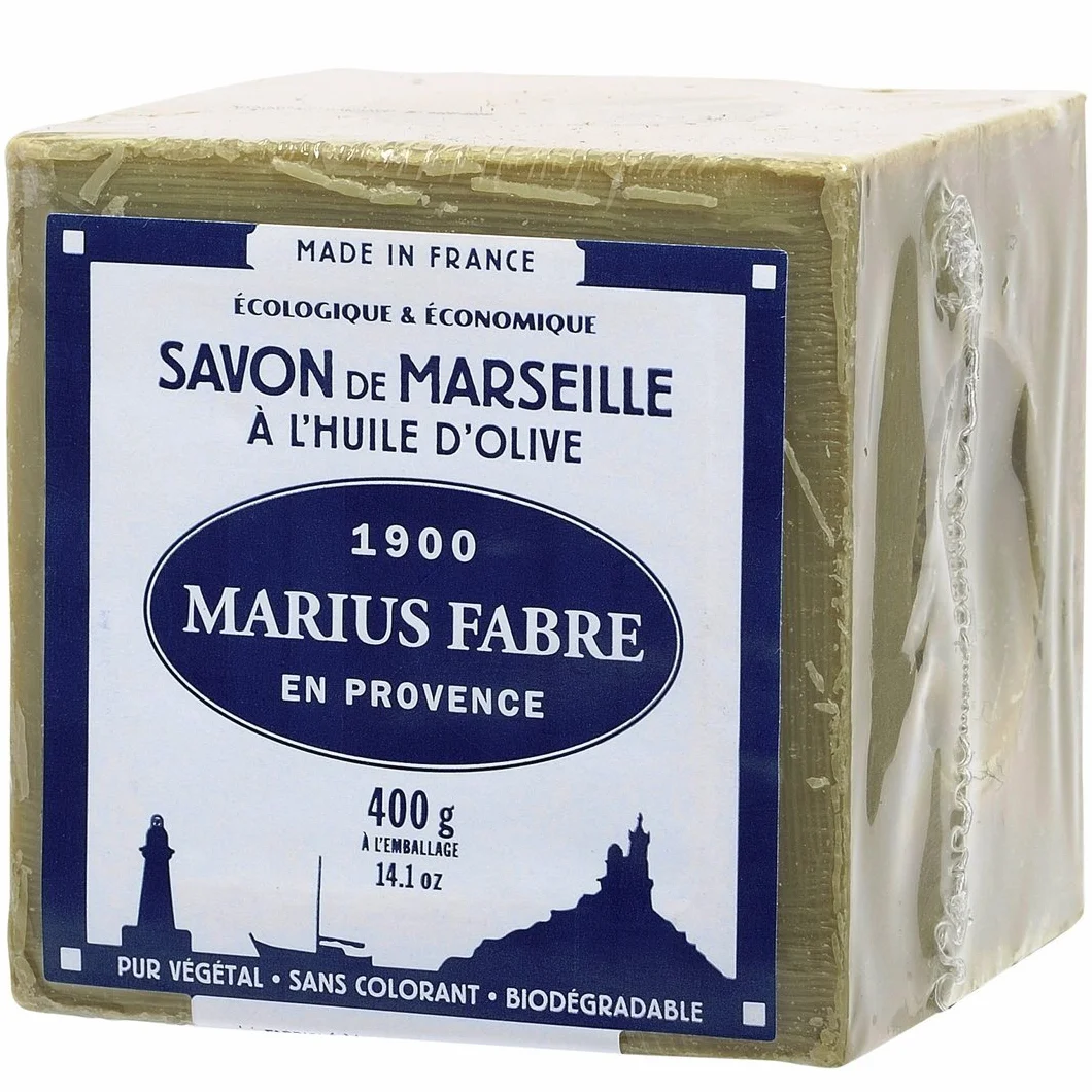 Marius Fabre Savon de Marseille à l'Huile d'Olive 400g x3