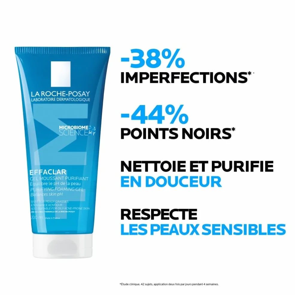 La Roche-Posay Effaclar Gel Moussant Purifiant 200 ml