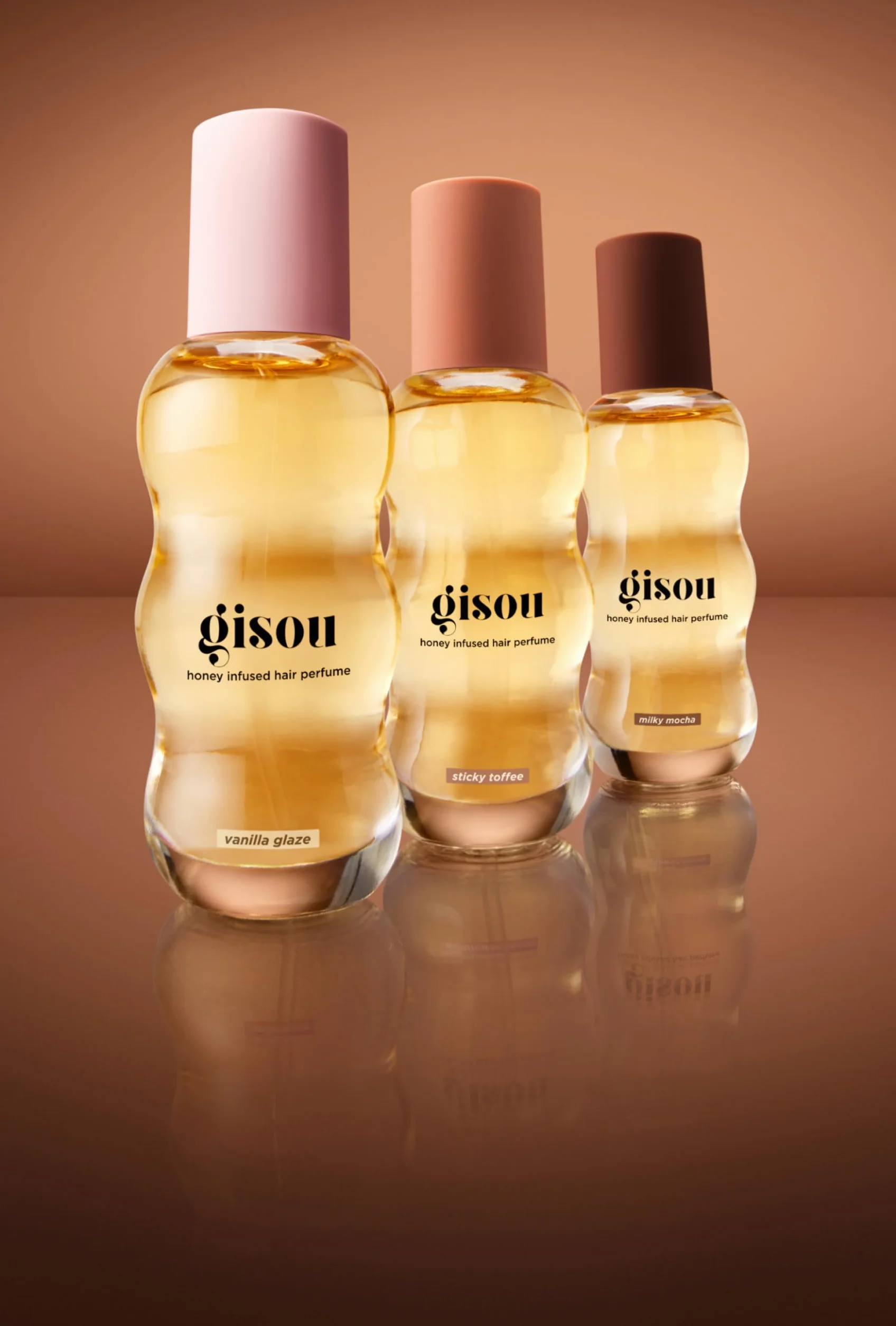 Gisou Honey Infused Hair Perfume Vanilla Glaze Parfum pour cheveux 15 ml