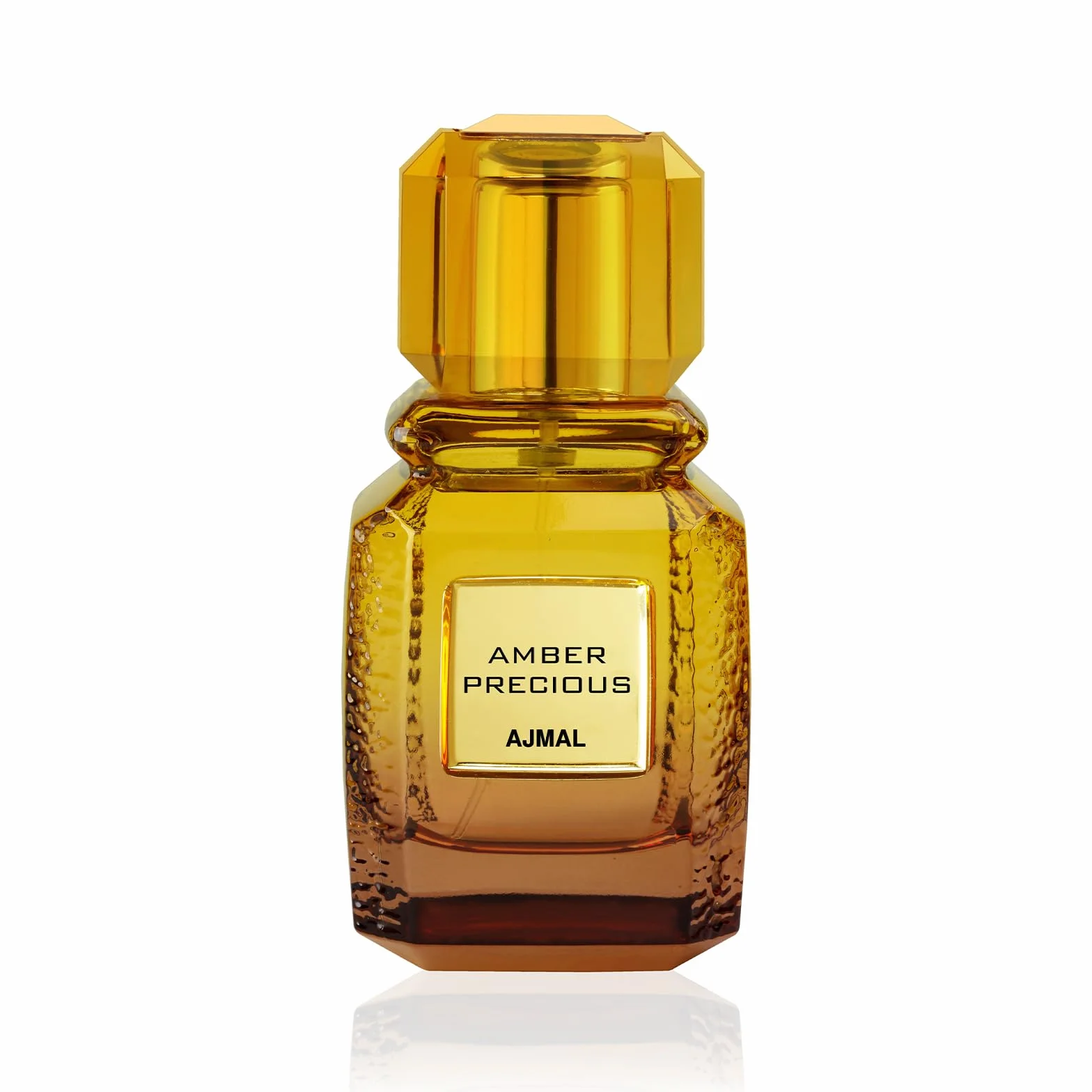 Ajmal Amber Precious - Eau de parfum 100 ml - Unisexe - Parfum ambré oriental - Parfum de luxe longue durée fabriqué à Dubaï - Notes chaudes boisées et épicées - Signature Arabian
