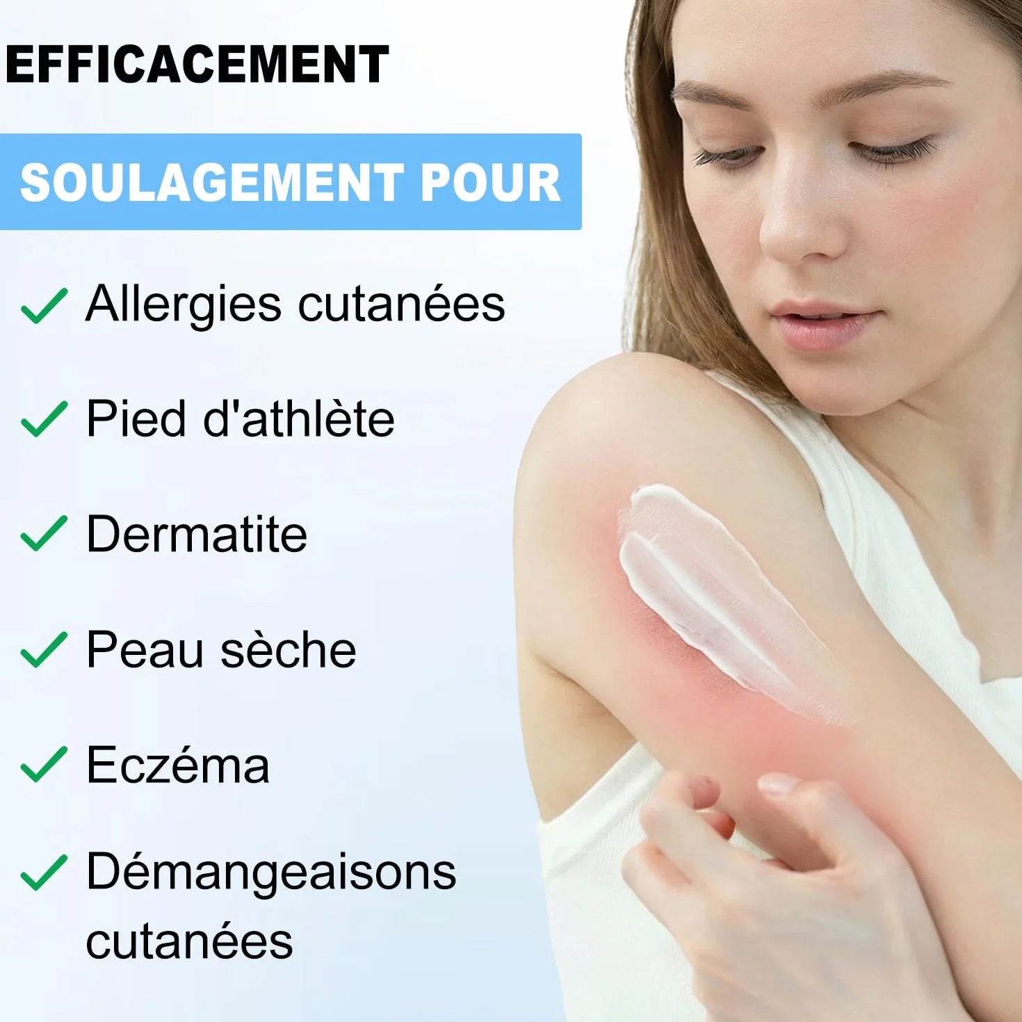 Crème Antifongique 20g - Soin Peau Mycose Pied